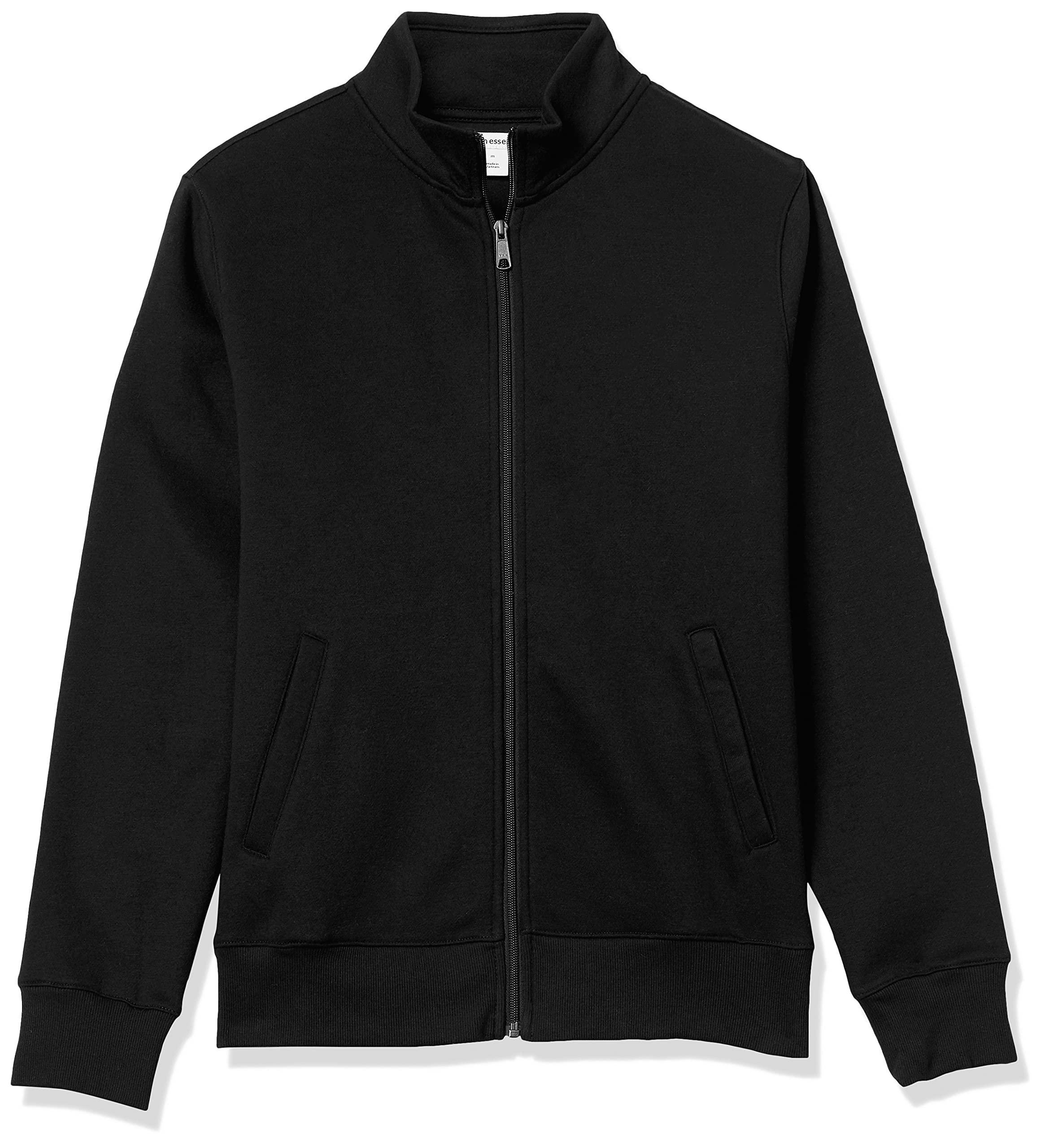 Amazon Essentials Men's Fleece Mock Neck Zip-Up Sweatshirt | Warm Winter Pullover for Casual Wear, Outdoor Activities & Layering