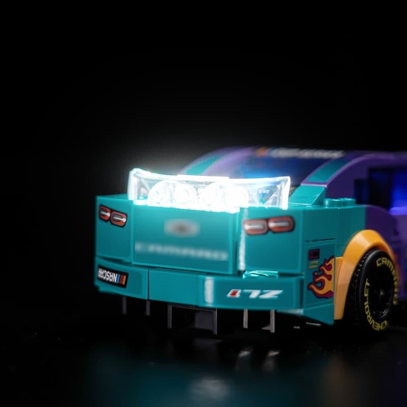LEGO Speed Champions NASCAR Next Gen Chevrolet Camaro ZL1 76935 Light Kit - LED Building Bricks Accessories for Car Models | Perfect for Night Display & Collector Showcase