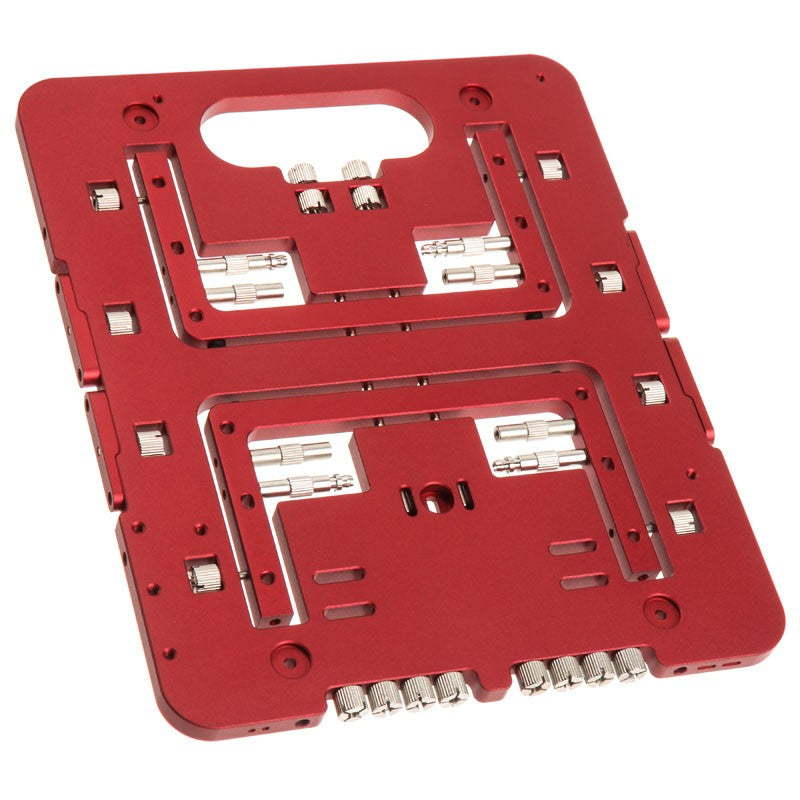 Streacom BC1 Mini Open Benchtable - Compact PC Test Bench, Red - Perfect for PC Builders, Hardware Testing & Custom Gaming Rigs