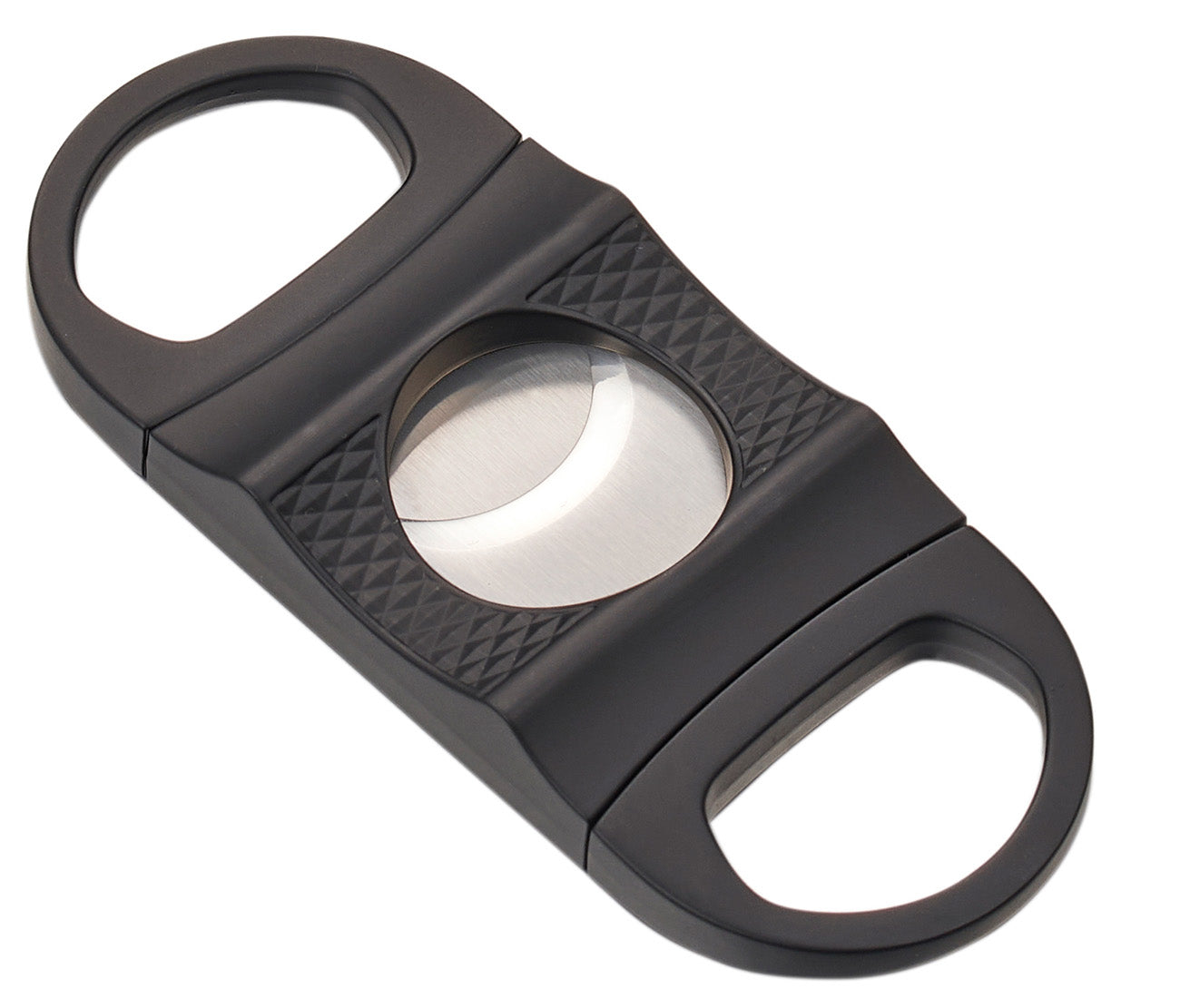 Premium Visol Montana Black Double Guillotine Cigar Cutter - Sharp Stainless Steel Blades for Perfect Cut - Ideal for Cigars, Cigarillos & More - Perfect for Home, Office, Travel & Gifts