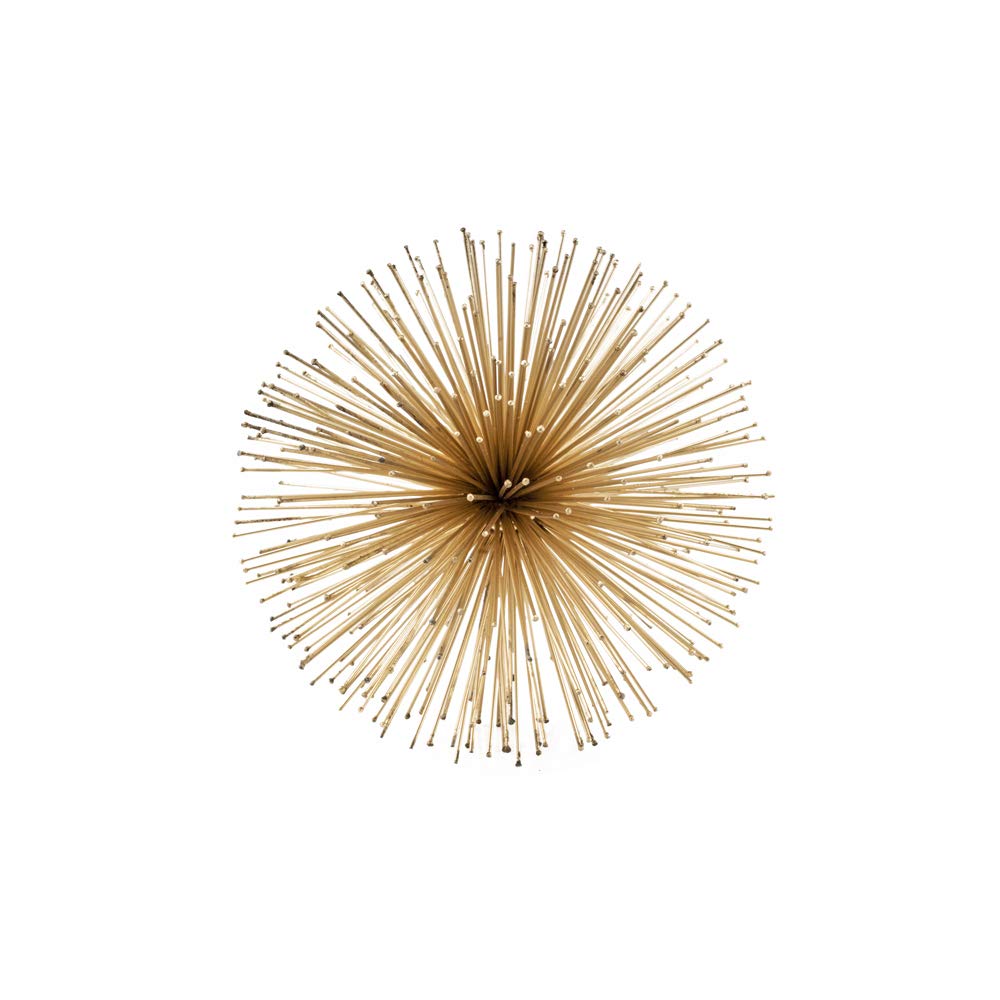Modern Gold Erizo Urchin Sphere Decor - 8