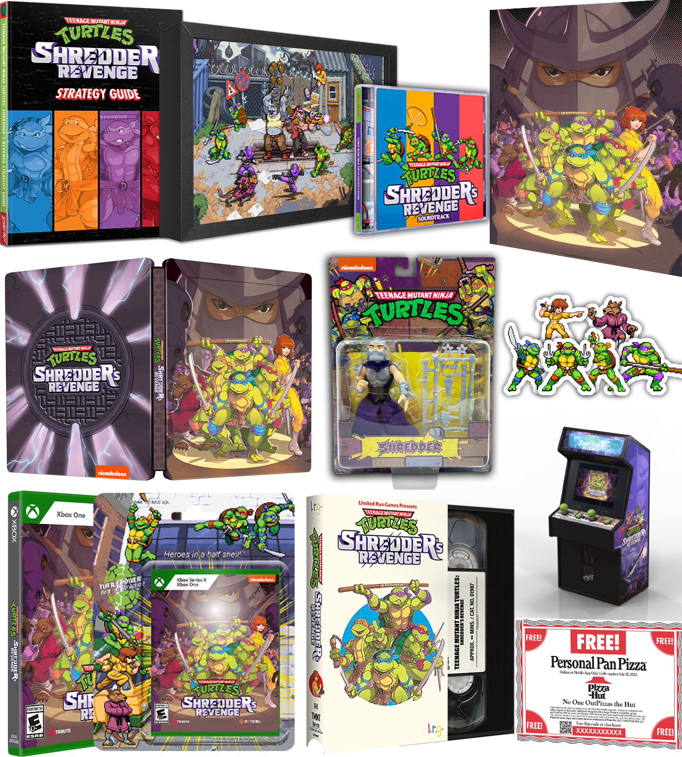 Teenage Mutant Ninja Turtles: Shredder's Revenge Radical Edition for Xbox One - Action-Packed Beat 'Em Up Game | Perfect for TMNT Fans & Multiplayer Gaming Nights