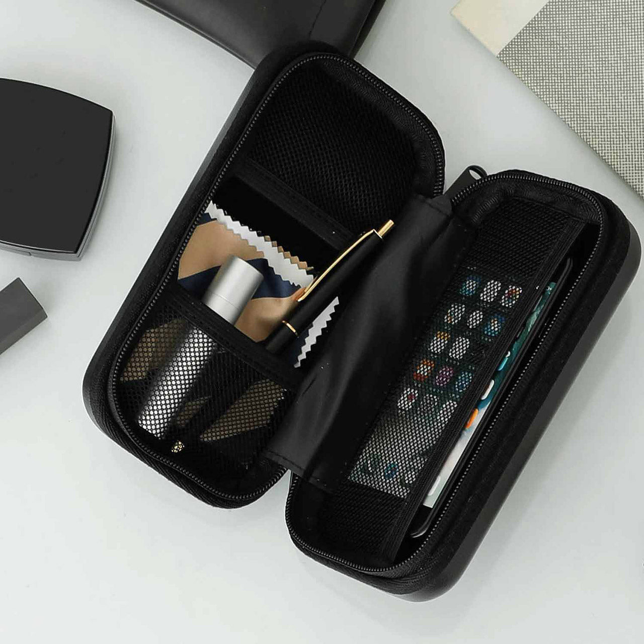 Durable Hard Shell Protective Case for Small Electronics - Perfect for Travel, Storage & Everyday Use