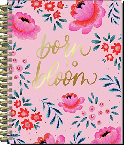 The Happy Planner 18-Month Daily Planner (July 2022-December 2023) - Weekly & Monthly Twin Loop Bound Organizer with Vertical Layout - Bright Blooms Design - 11.5” x 10.2” Big Size - Perfect for Work, School & Personal Goal Tracking
