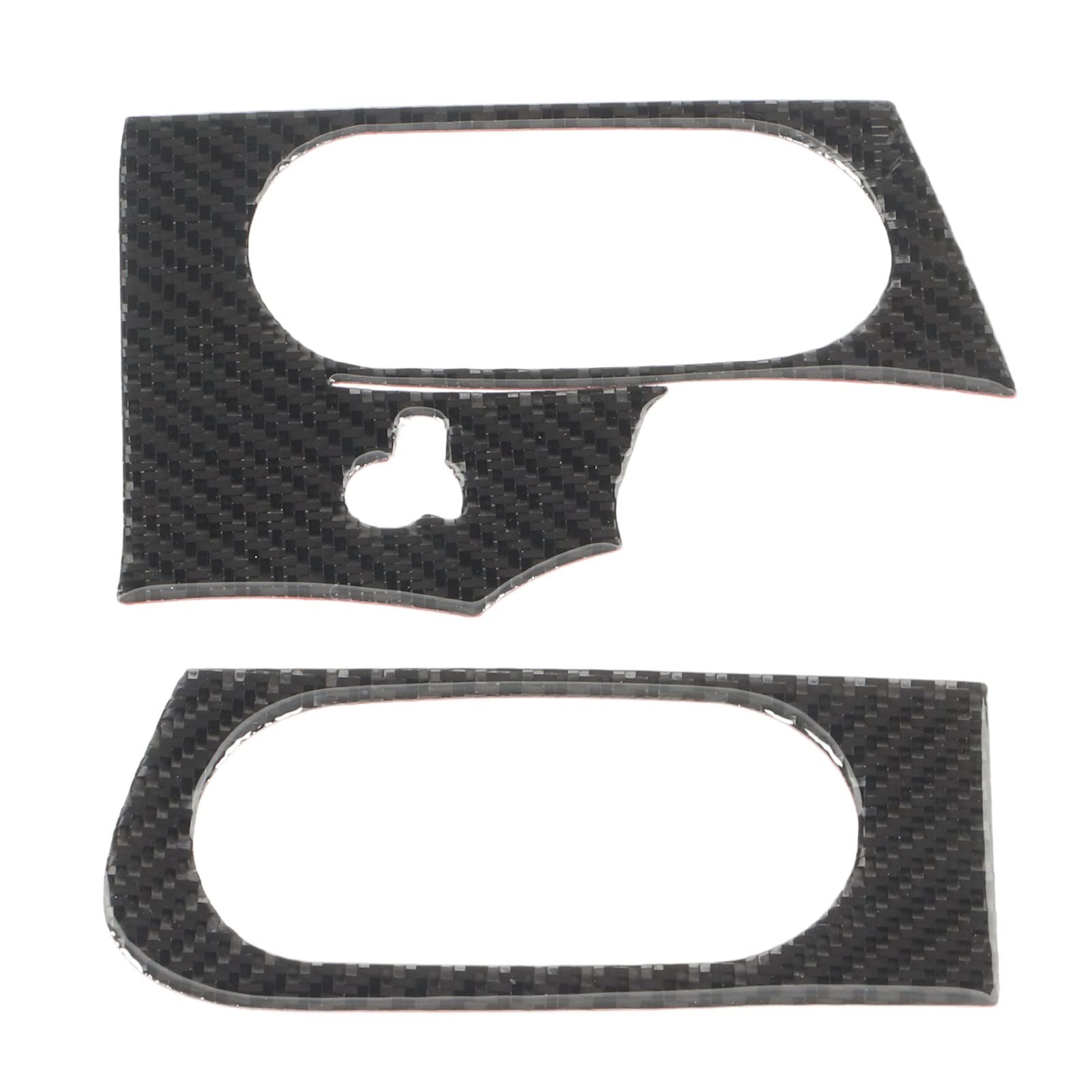 Carbon Fiber Air Vent Interior Sticker for Corvette C6 2005-2013 - Side Air Vent Trim Cover Decal Replacement - Upgrade Your Car Interior Style for Racing & Daily Driving