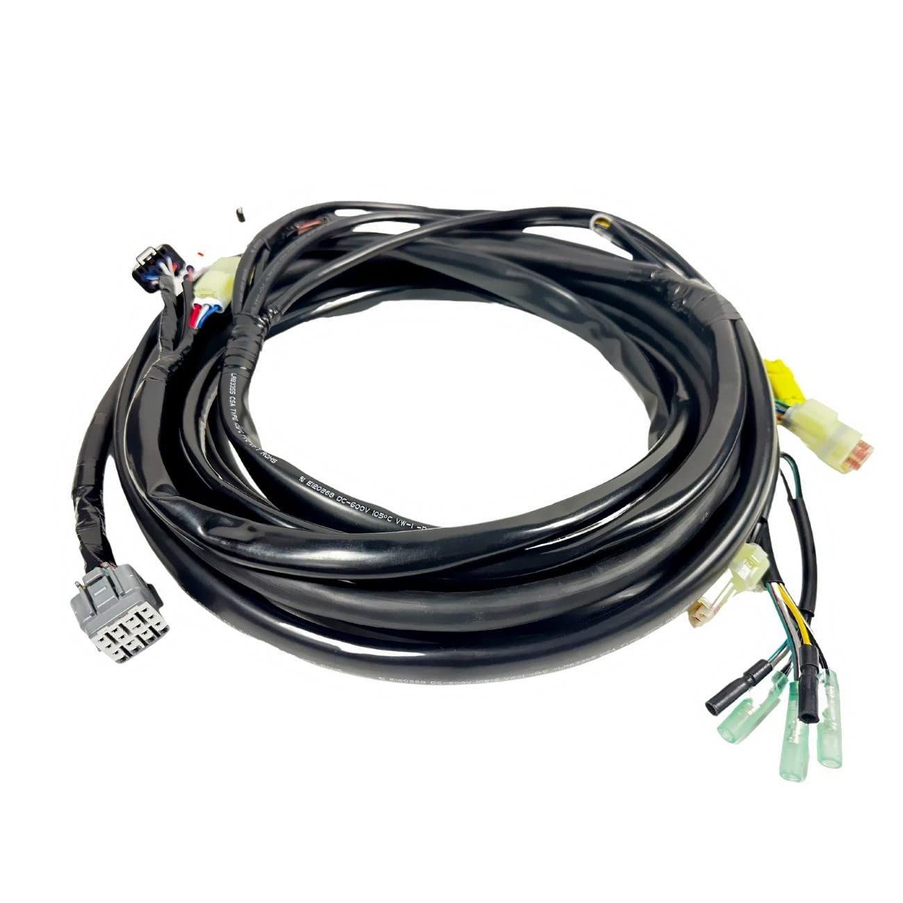 Suzuki Outboard Engine Control Harness 16-Pin 8Meter Main Wire Cable Assembly 36620-93J02 - Perfect for Marine Boat Motor Repair & Replacement