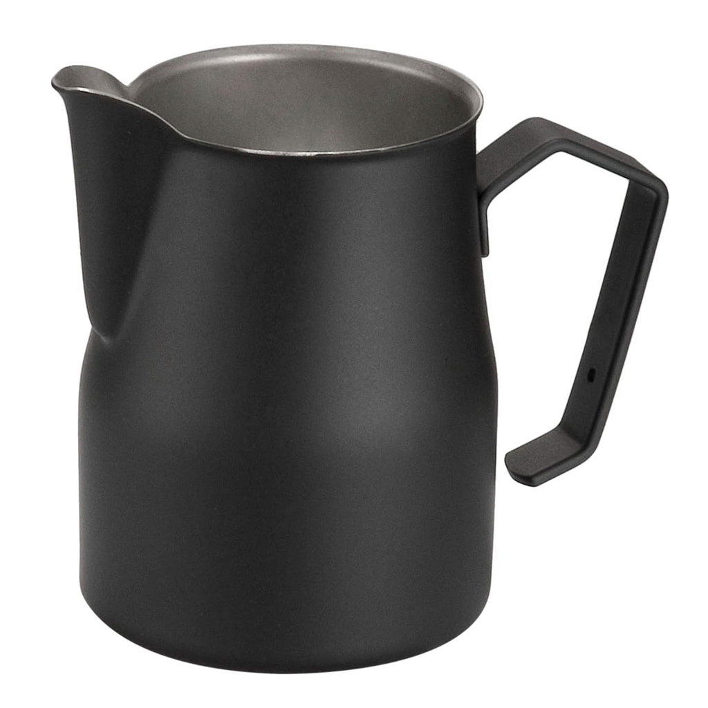 Premium 750ml Black Europa Milk Jug - Stylish & Durable Pitcher for Coffee, Tea, and Hot Chocolate - Perfect for Home, Cafe, and Restaurant Use