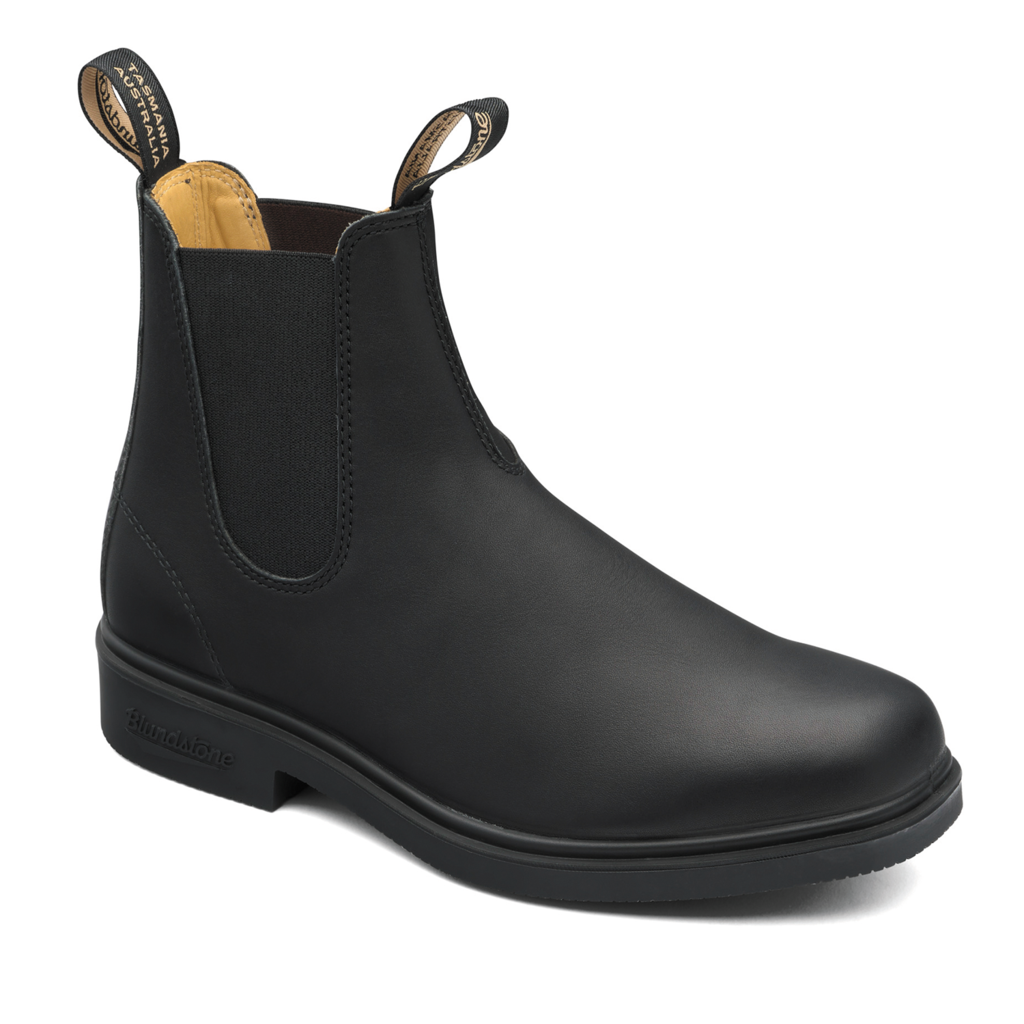 Blundstone 068 Dress Chelsea Boots - Black Leather Ankle Boots for Men & Women | Perfect for Office, Casual Wear & Outdoor Activities
