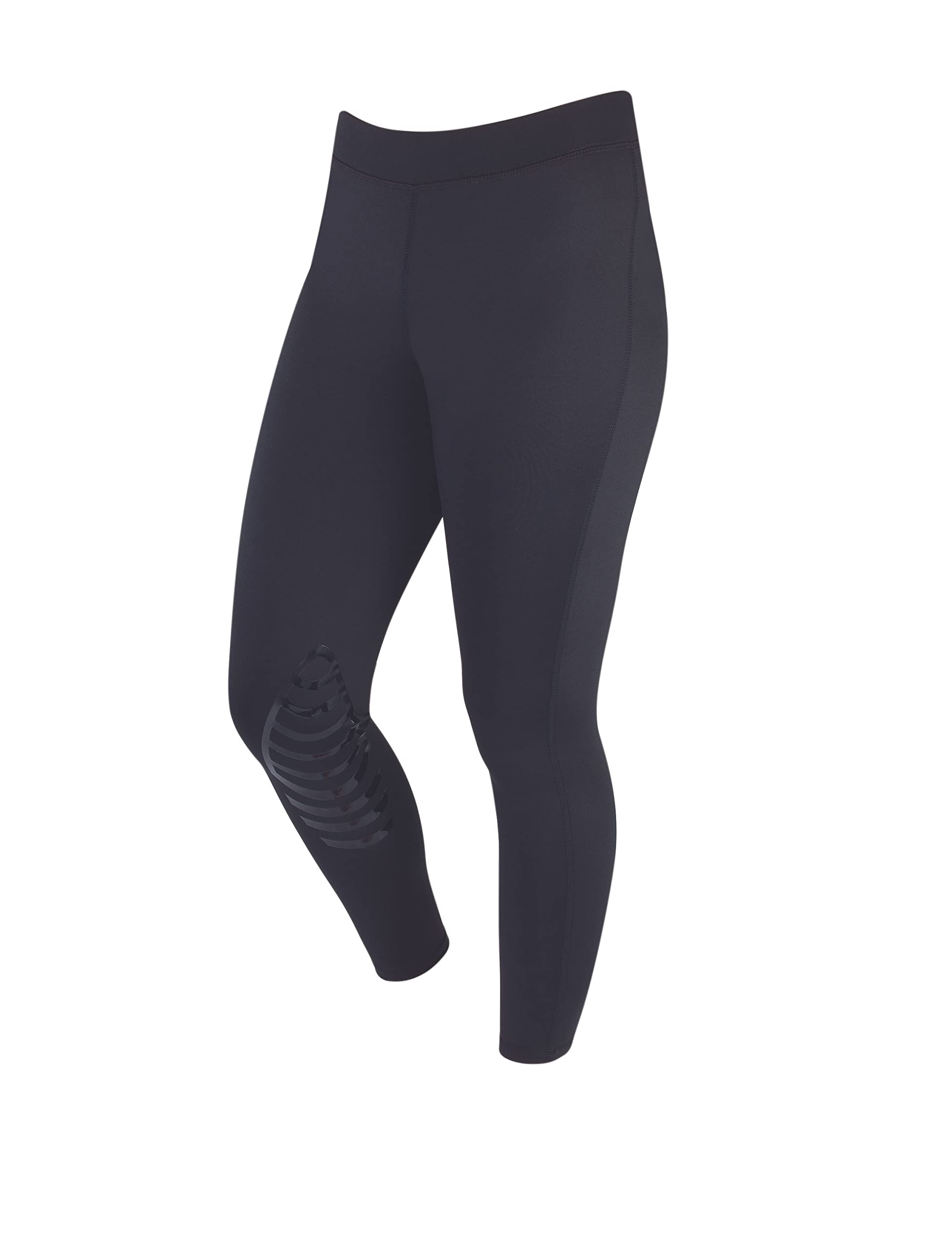 Saxon Women's Essential Riding Tights - High Waist Yoga Pants for Equestrian, Cycling & Workout - Comfortable Stretchy Leggings for Horseback Riding & Fitness