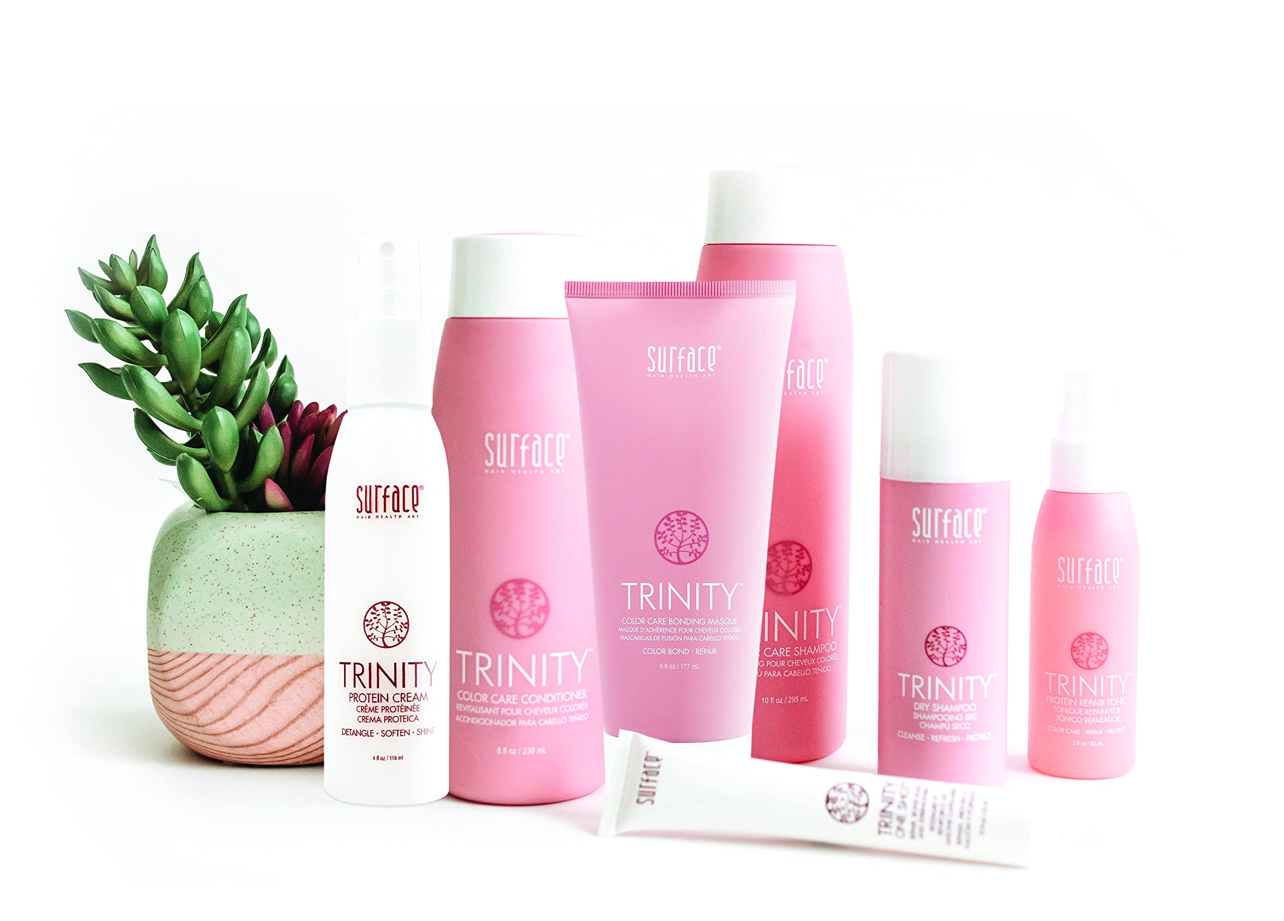 Surface Hair Trinity Protein Cream - Deep Conditioning Treatment for Damaged Hair - Perfect for Salon-Quality Hair Repair at Home
