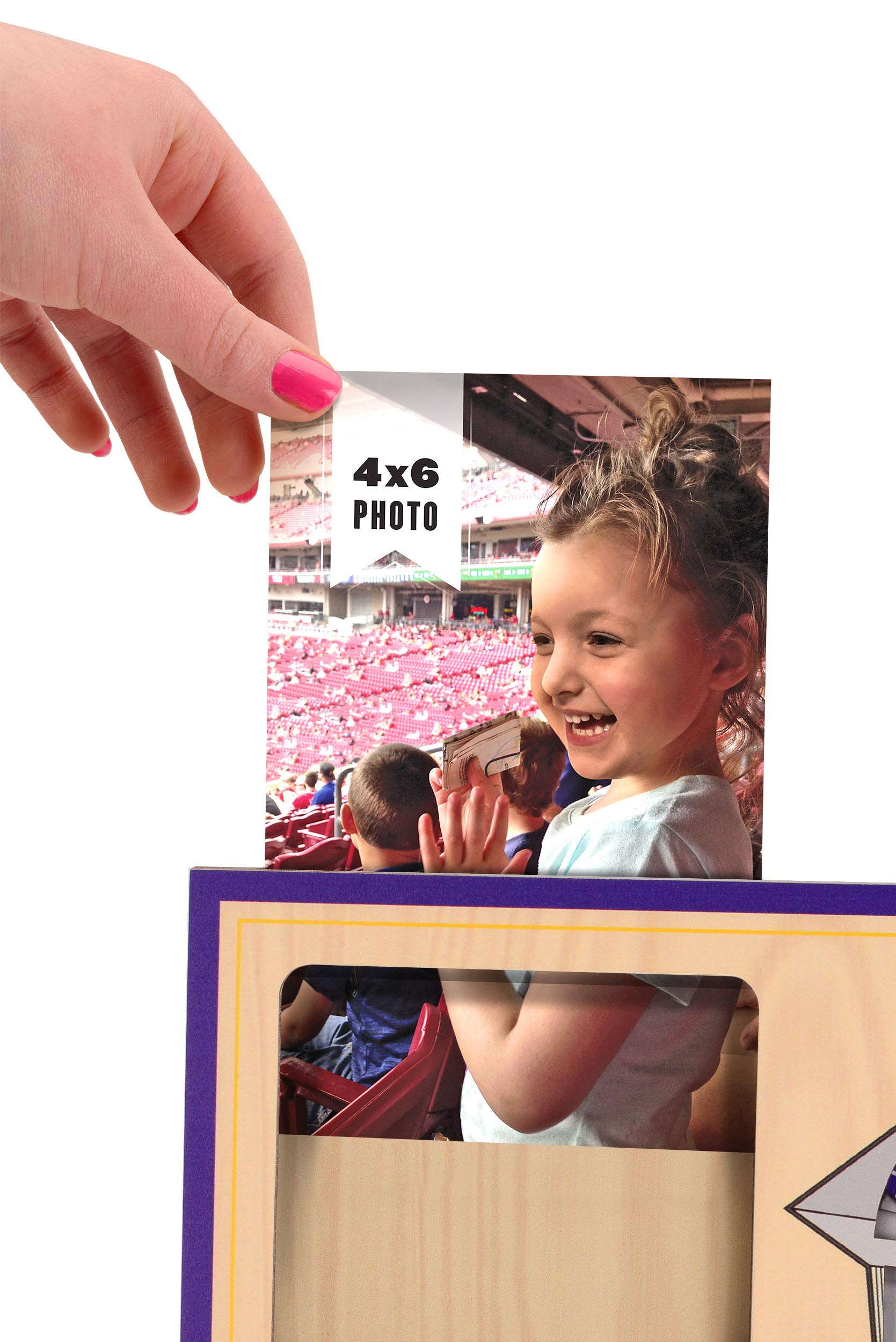 NCAA Unisex 3D StadiumView Picture Frame - Perfect for Sports Memorabilia, Fan Gifts & Home Decor