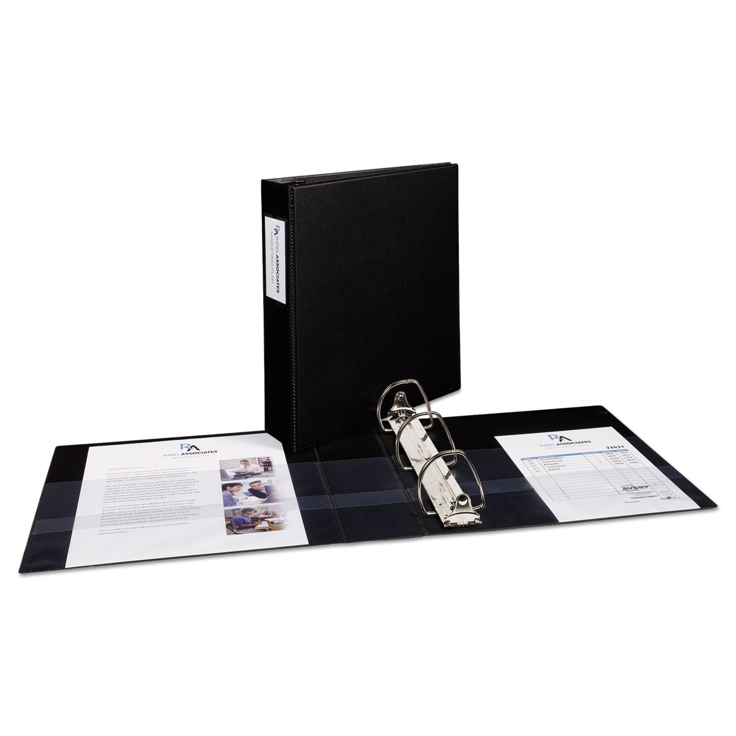 Avery® Durable 3-Ring Binder with DuraHinge™ & EZD™ Rings - 2