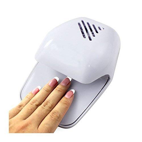 MOHAK Portable Mini Nail Dryer with Fan - Battery Operated Nail Polish Dryer for Quick Drying, Nail Art Accessories | Perfect for Home Manicures, Salon Use & Travel