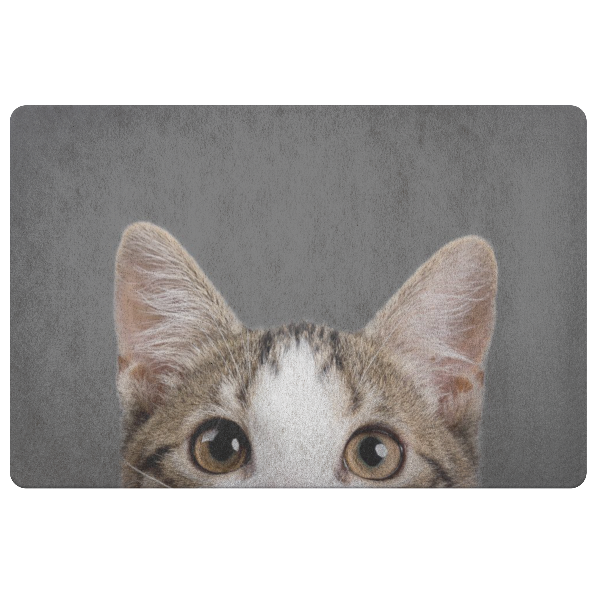 Funny Cat Spy Doormat - Non-Slip Indoor/Outdoor Welcome Mat for Front Door - Perfect for Home, Office & Apartment Entryway Decor