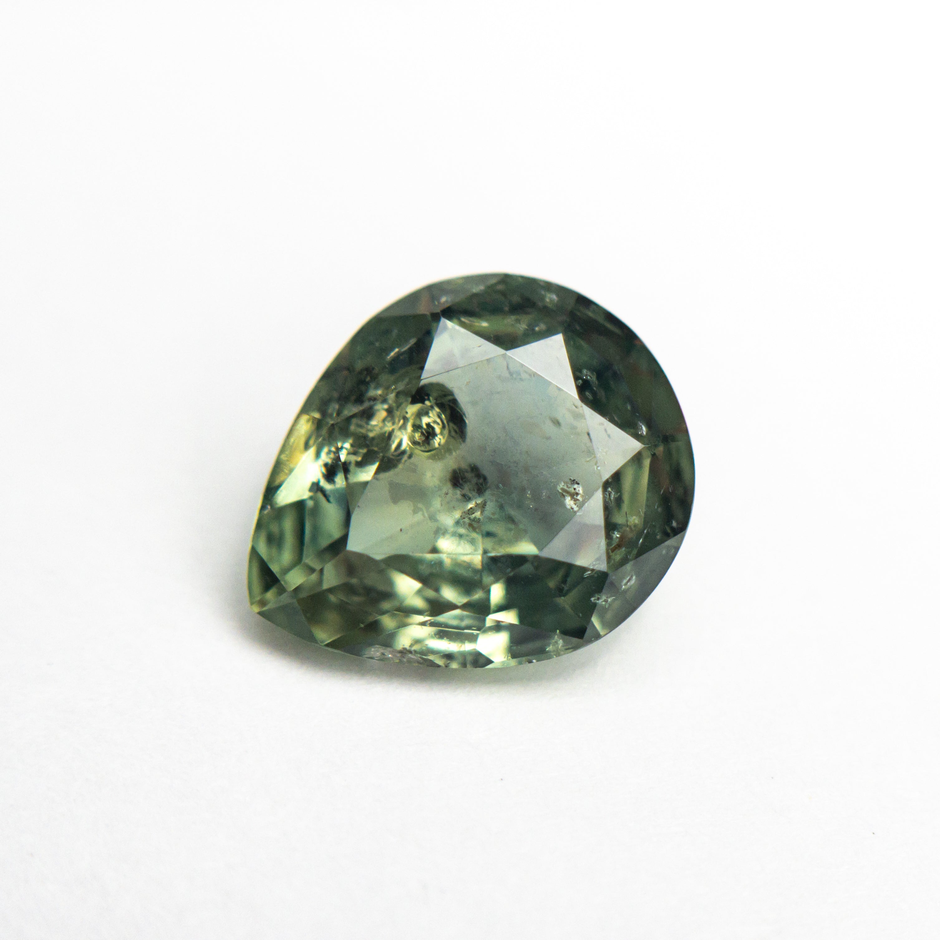 2.53ct Pear Cut Blue Sapphire Gemstone - 9.53x7.91x4.35mm Brilliant Natural Sapphire for Jewelry Making & Engagement Rings