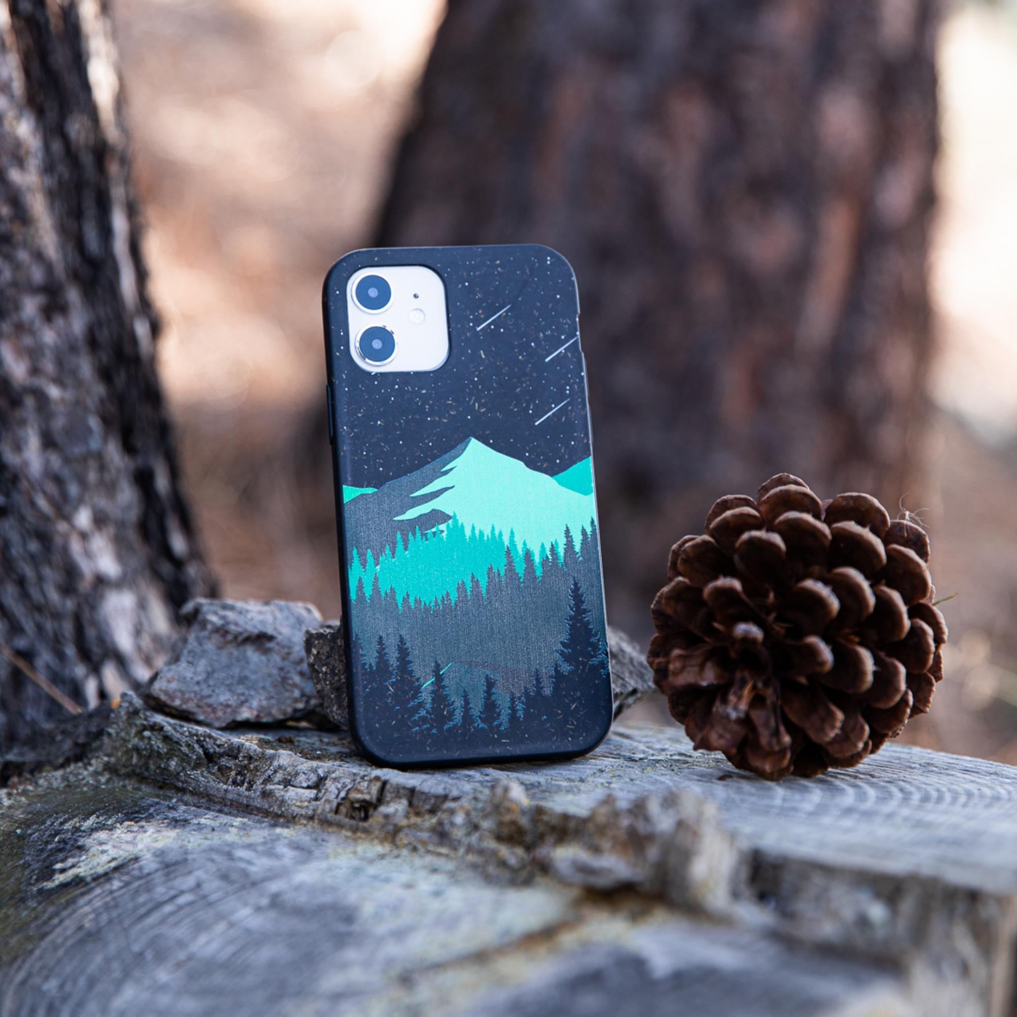 Premium Black Boreal iPhone 15 Case - Shockproof & Slim Protective Cover for Everyday Use, Travel & Outdoor Activities