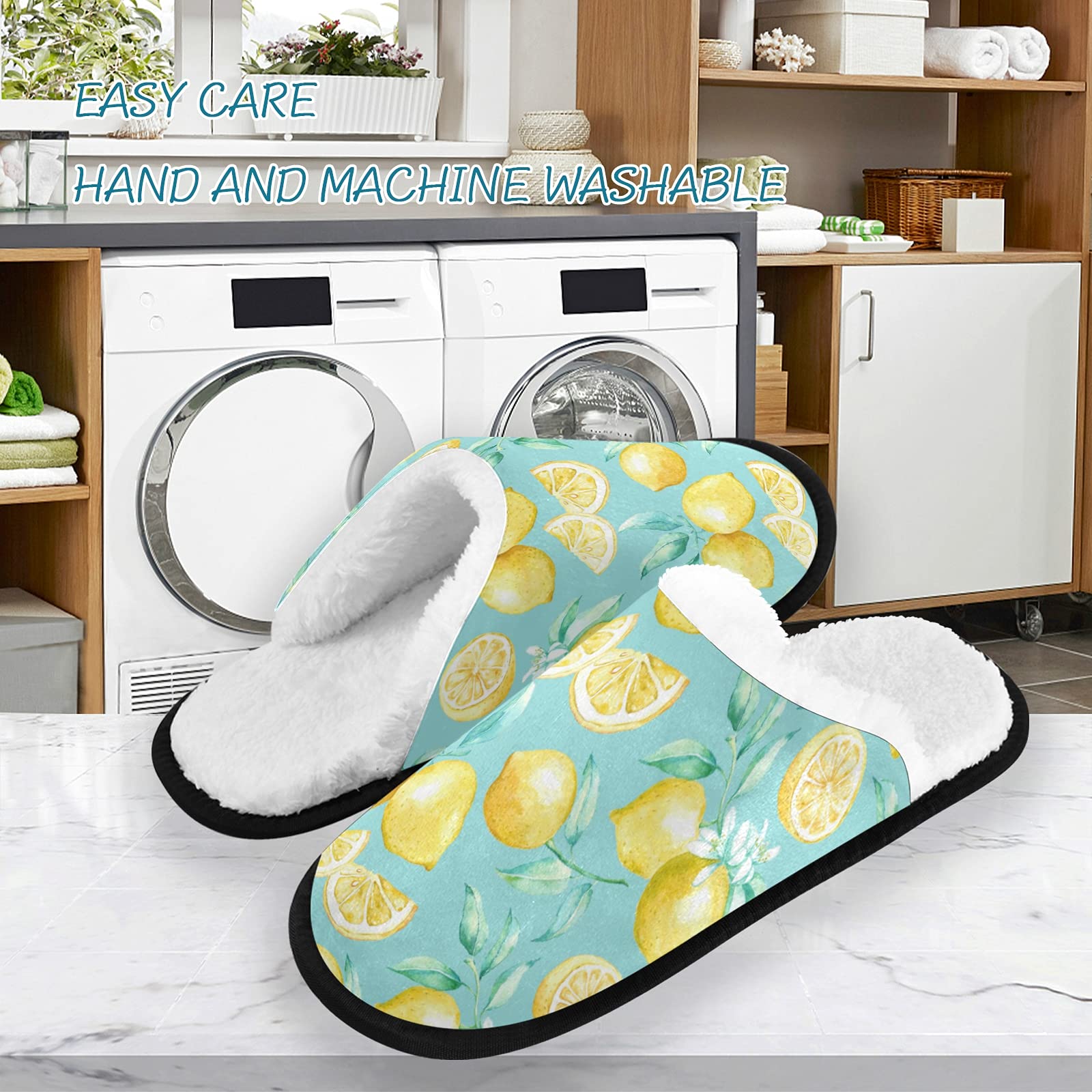 Visesunny Memory Foam Winter Slippers for Women & Men - Cozy Indoor/Outdoor House Shoes with Cotton Lining - Perfect for Home, Bedroom & Casual Wear
