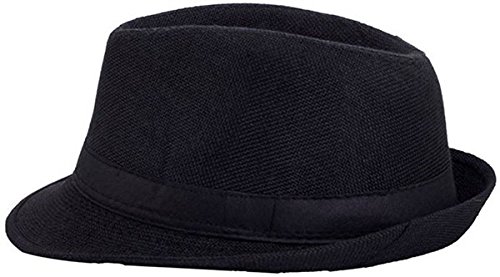 SHISHUONLINE Fedora Hat for Men & Women - Classic Wool Felt Dress Hat with Wide Brim - Perfect for Outdoor Events, Weddings & Fashion Accessories (Pack of 1)