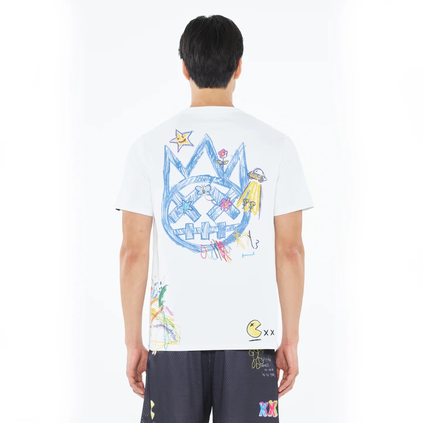 CULT OF INDIVIDUALITY Crayon Logo Graphic T-Shirt for Men & Women | Soft Cotton Casual Tee | Streetwear Fashion & Everyday Wear
