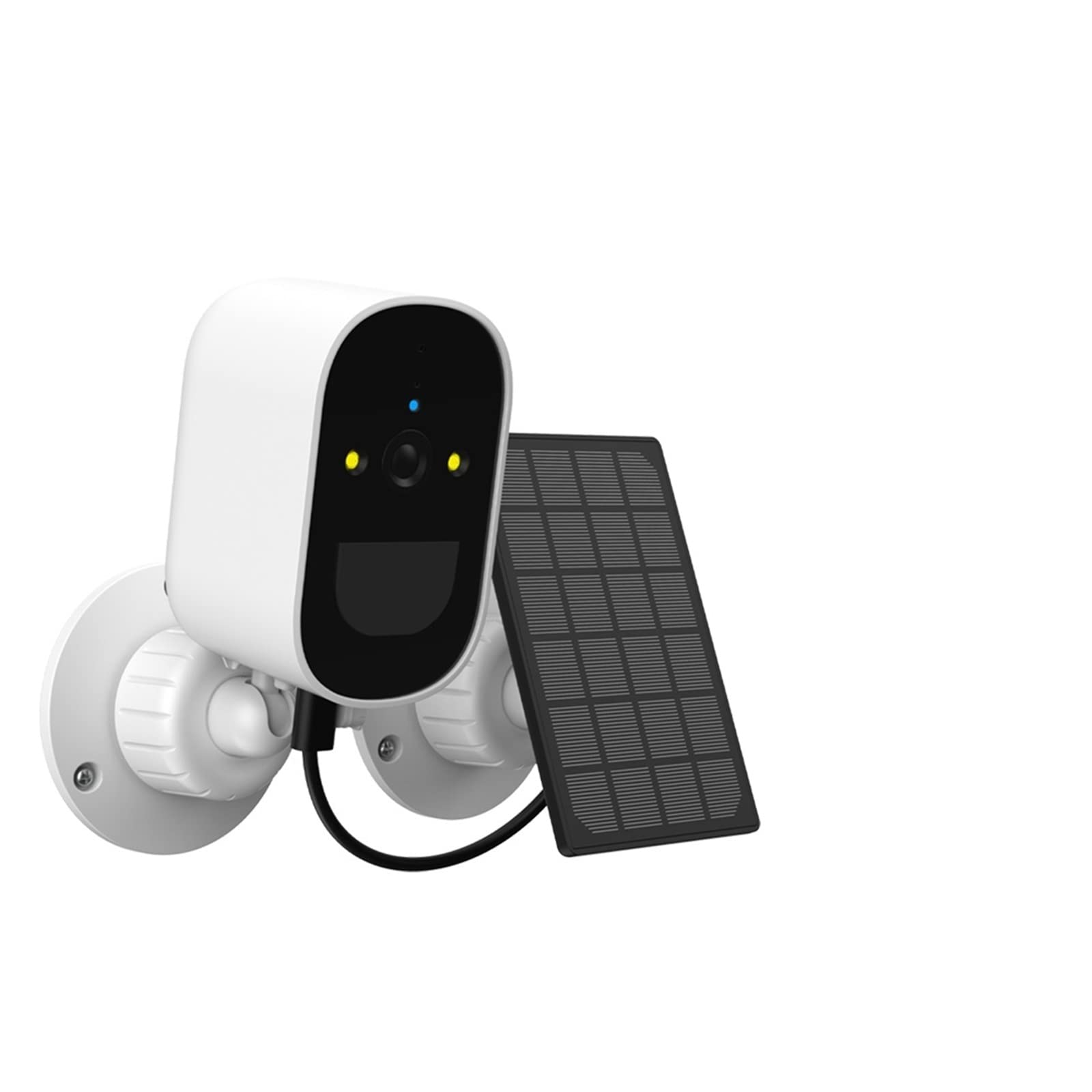 Solar Security Camera Outdoor Wireless - 1080P HD WiFi IP Camera with PIR Human Detection, Built-in Battery & Night Vision - Weatherproof for Home Surveillance, Yard, Garage Monitoring (Cam x Solar) - Ideal for Outdoor Security, Property Protection & Remote Monitoring