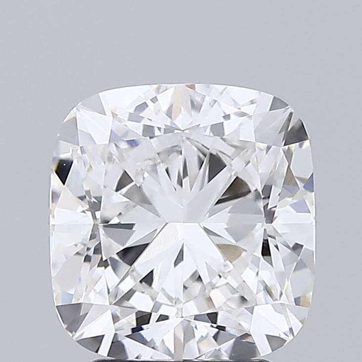3.22 Carat D Color VVS1 Clarity Cushion Cut Lab-Grown Diamond - Perfect for Engagement Rings & Luxury Jewelry