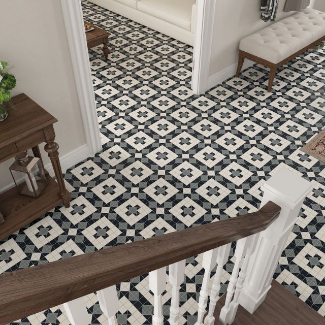 Alicante Eton Matt Cushioned Edge Porcelain Tile 316x316mm - Premium Floor and Wall Tile for Bathroom, Kitchen, and Living Room Renovation