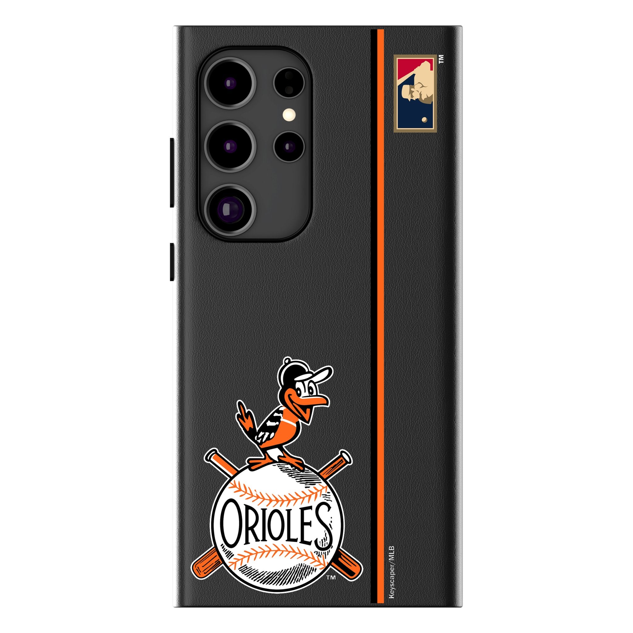 Baltimore Orioles 1954-1963 Cooperstown Collection Sidebar MagSafe Compatible Phone Case for Samsung Galaxy - Perfect for Baseball Fans & Game Day Accessories