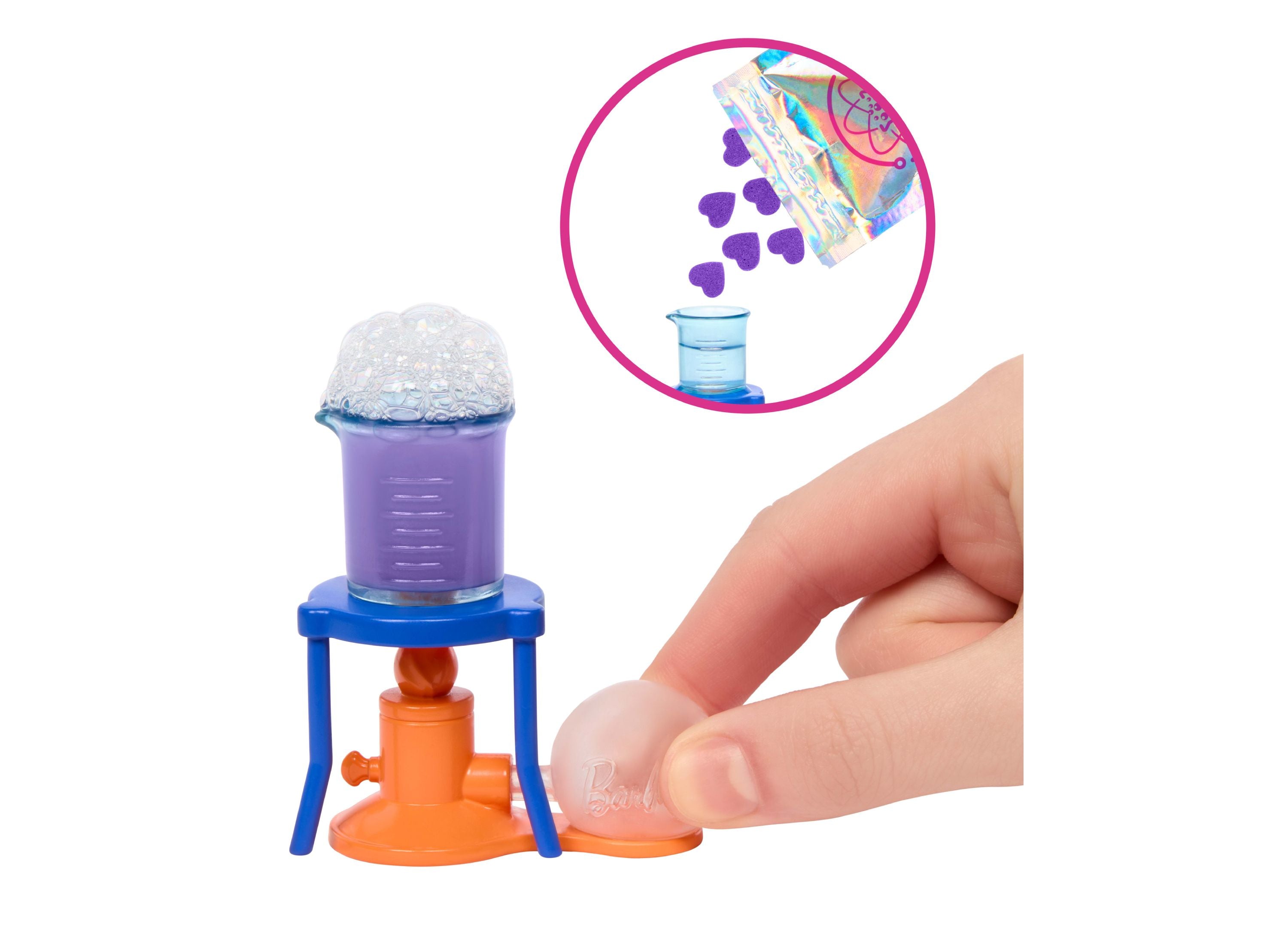Barbie Scientist Doll with Lab Coat, Goggles & Color-Changing Experiments – Perfect for STEM Learning & Imaginative Play