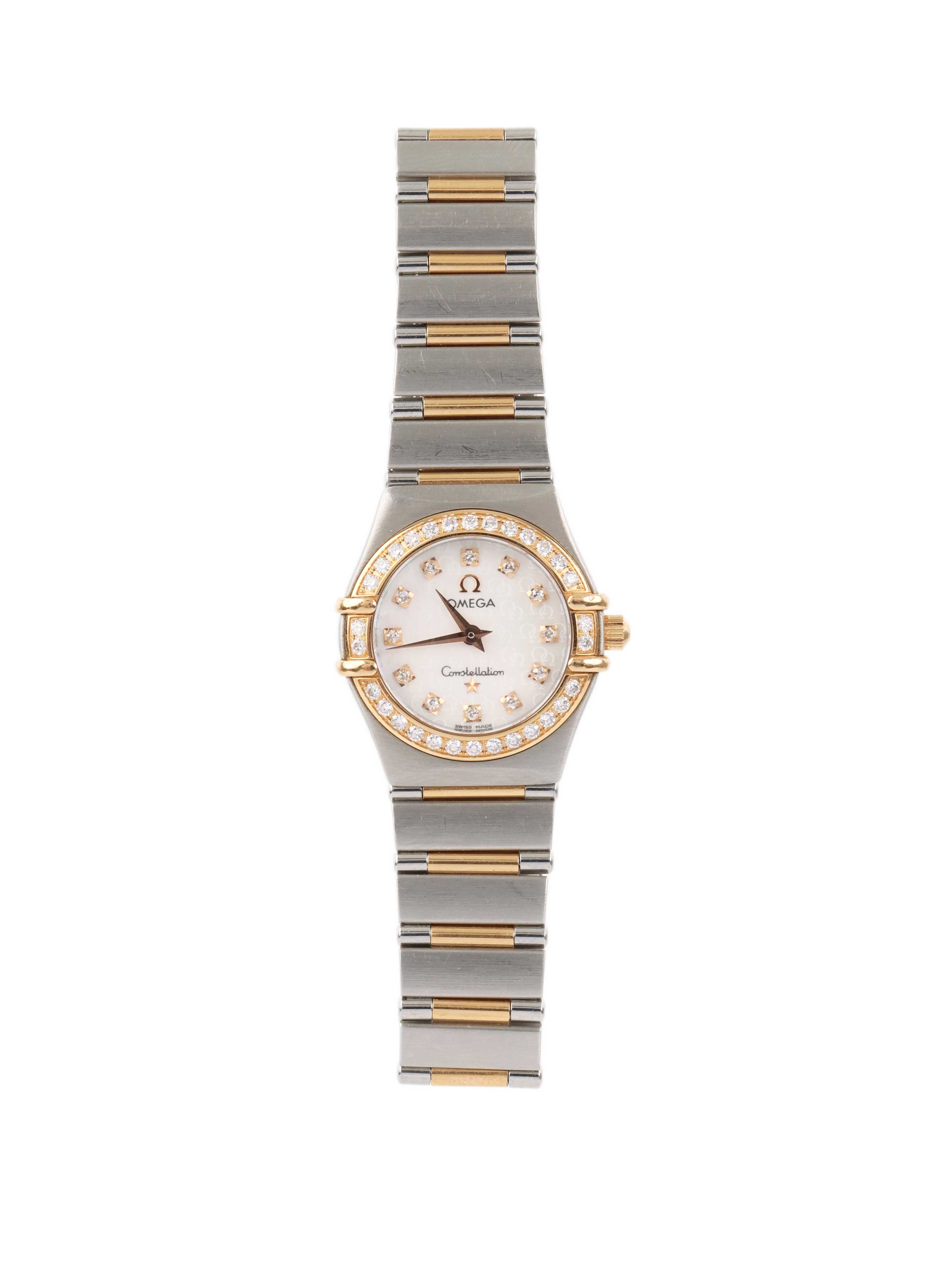 Omega Constellation Manhattan Watch Ref 13607500 - Luxury Swiss Automatic Timepiece for Men, Perfect for Business & Formal Events
