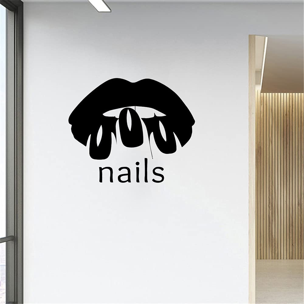 GADGETS WRAP Vinyl Wall Decal Sticker - Beauty Salon & Nail Salon Decor, Manicure Shop Wall Art Mural for Home & Business Interior Design | Perfect for Spa, Salon, and Retail Store Decoration