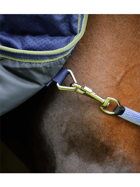 Premier Equine Hydra 350g Stable Rug with Neck Cover - Heavyweight Horse Blanket for Winter Warmth & Stable Comfort