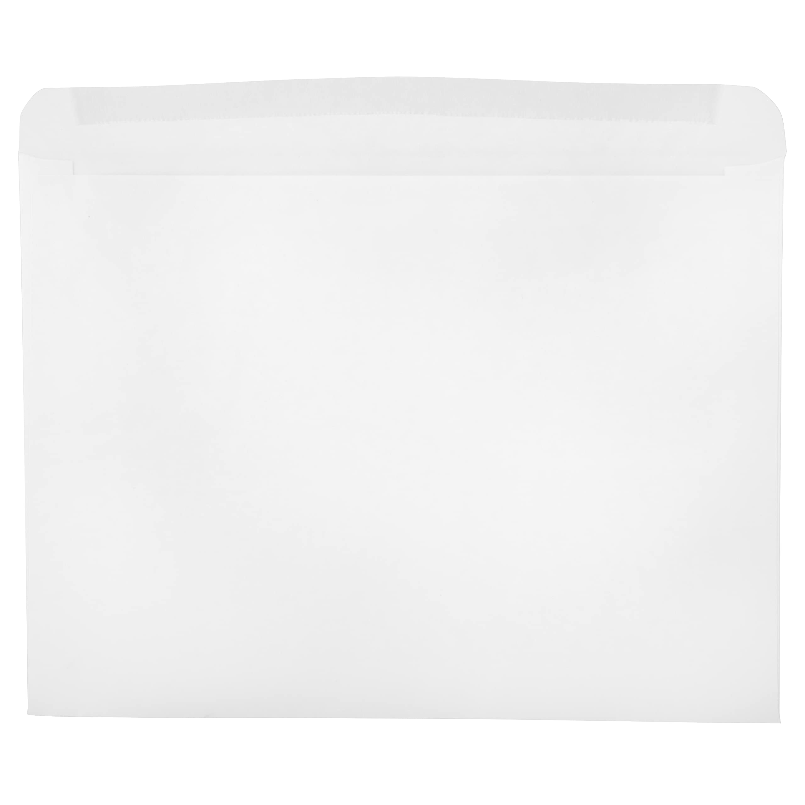 JAM PAPER 9 x 12 Inch White Commercial Window Envelopes - Bulk Pack of 250 - Perfect for Business Mailings, Invoices & Office Documents