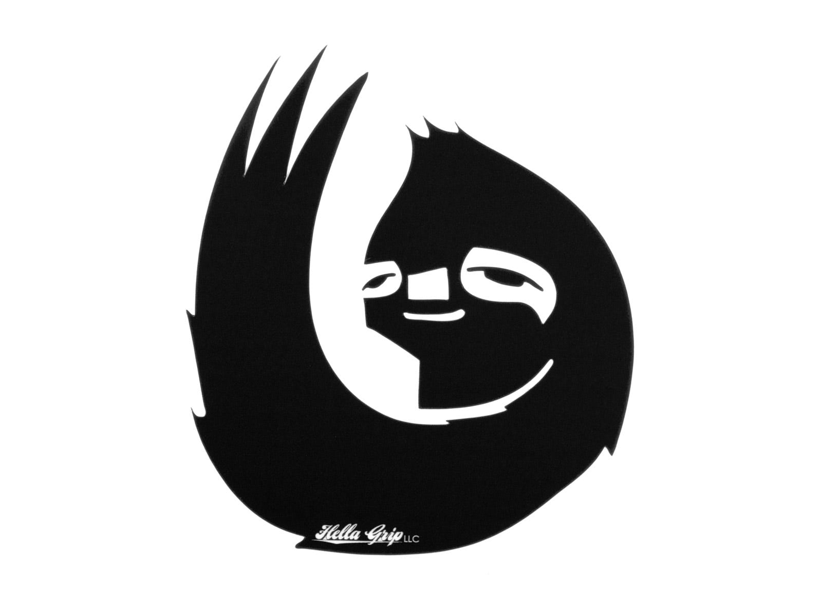 Hella Grip OG Sloth Die Cut Sticker - Waterproof Vinyl Decal for Laptops, Cars, and DIY Projects - Perfect for Skateboards, Hydro Flasks, and Personalizing Your Gear