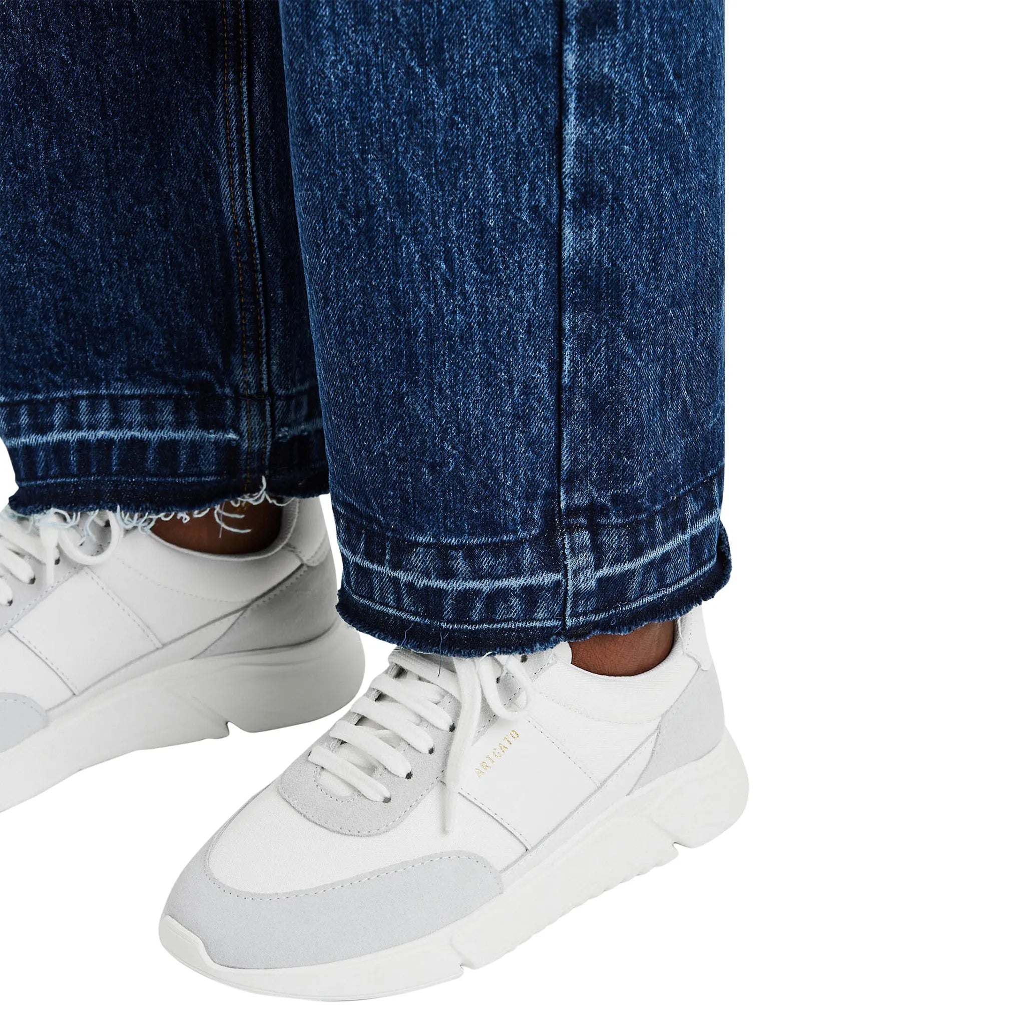 Axel Arigato Genesis Vintage Runner White Sneakers - Men's Retro Running Shoes for Casual Wear & Street Style Fashion | Perfect for Everyday Outfits, Gym, and Urban Adventures