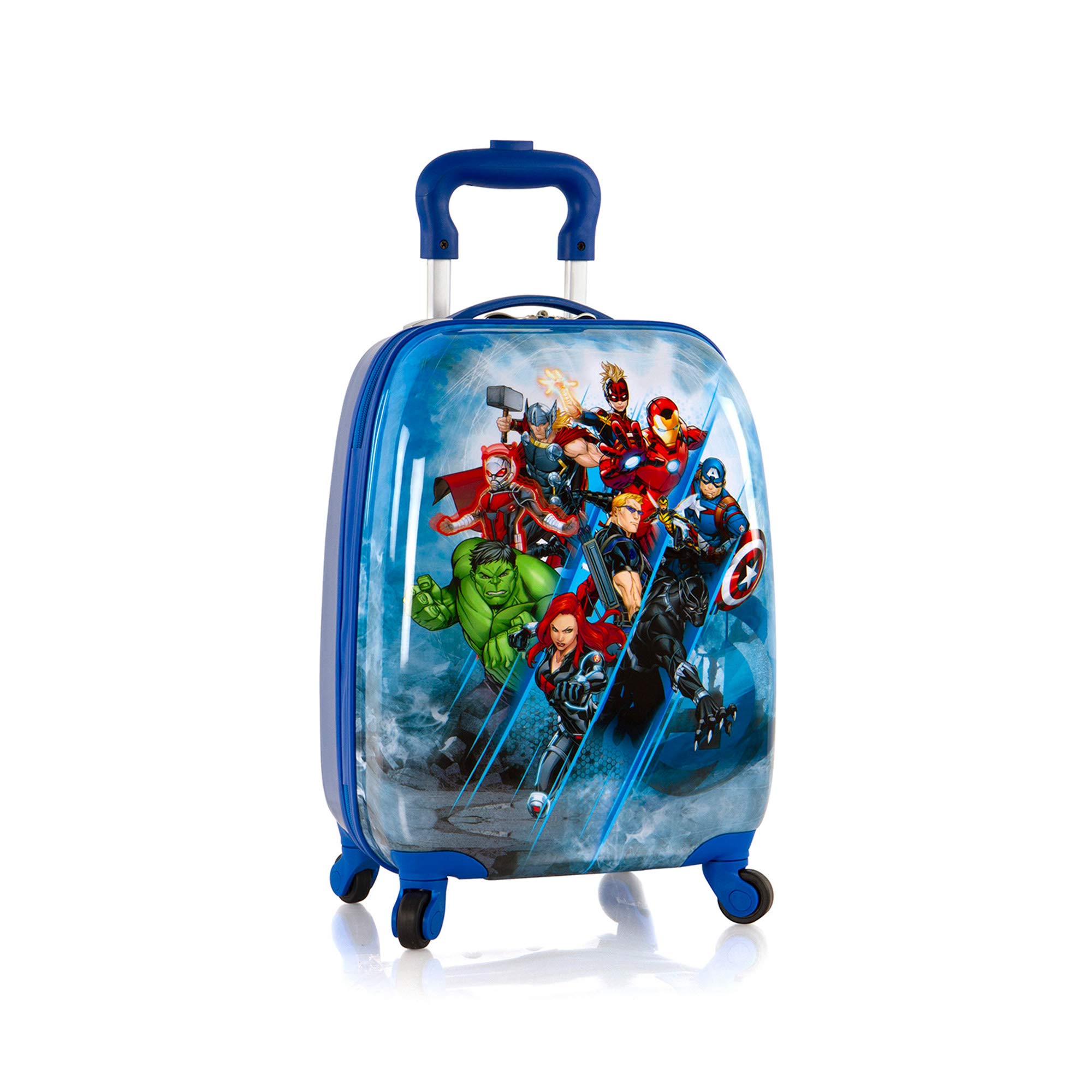Marvel Kids 18 Inch Carry-On Spinner Luggage - Lightweight Rolling Suitcase for Boys & Girls - Perfect for Air Travel, School Trips & Weekend Getaways