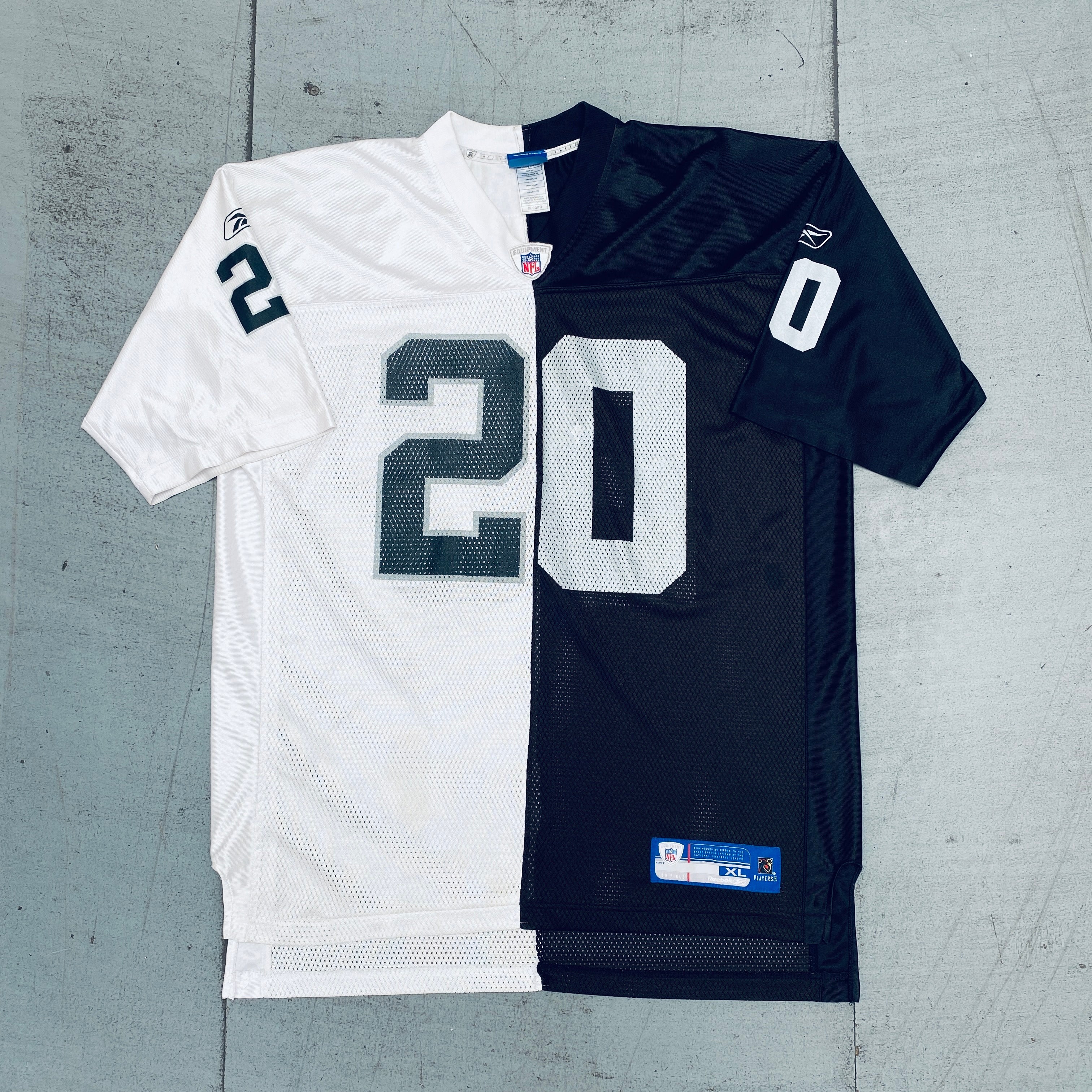 Oakland Raiders Darren McFadden 2011-2012 Split Jersey Size XL - Authentic NFL Football Jersey for Fans, Game Day Outfits & Sports Memorabilia Collection