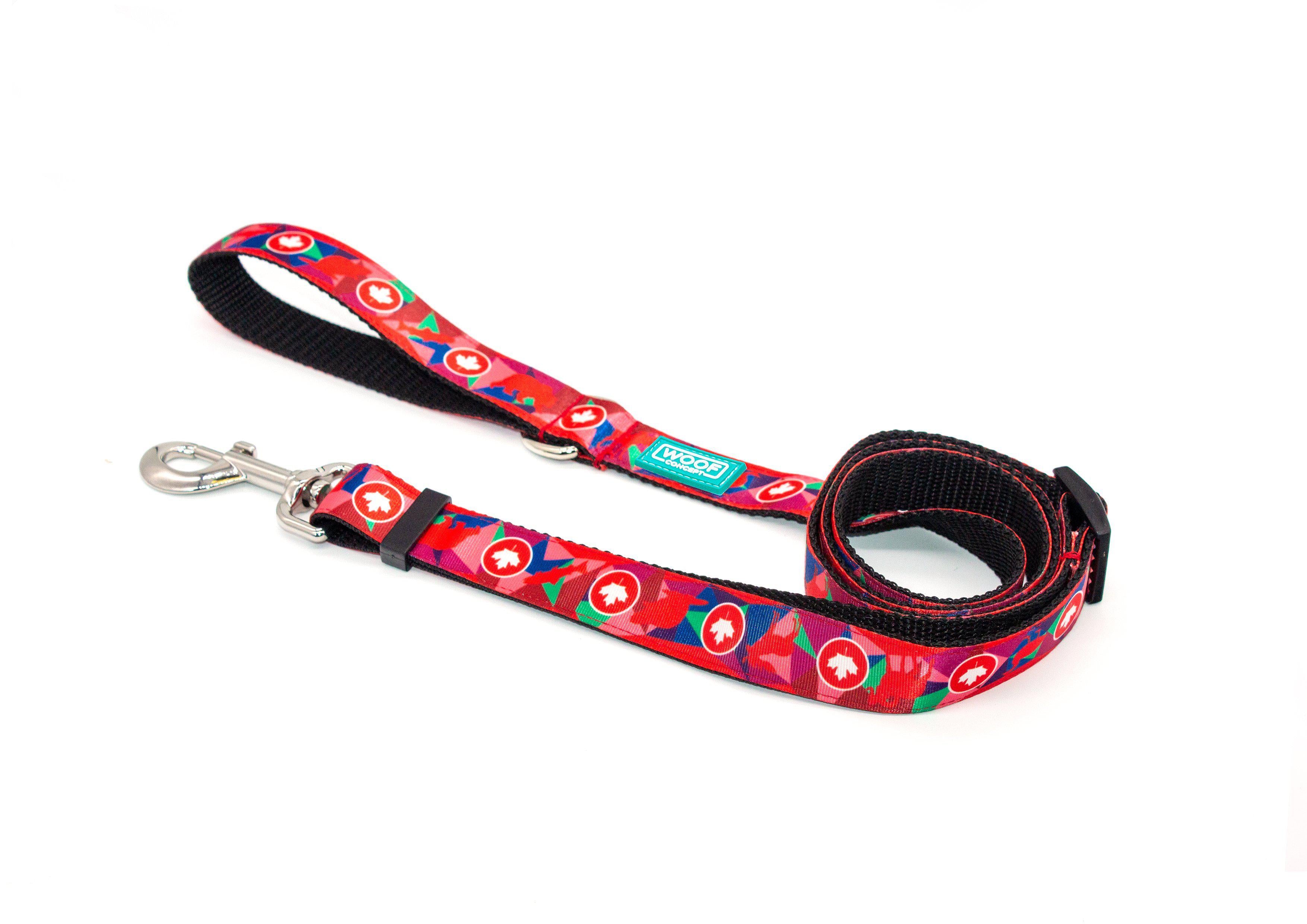 True North Dog Leash - Durable Nylon Pet Leash for Walking, Training & Outdoor Adventures - Perfect for Medium & Large Dogs (Hiking, Jogging, Park Visits)