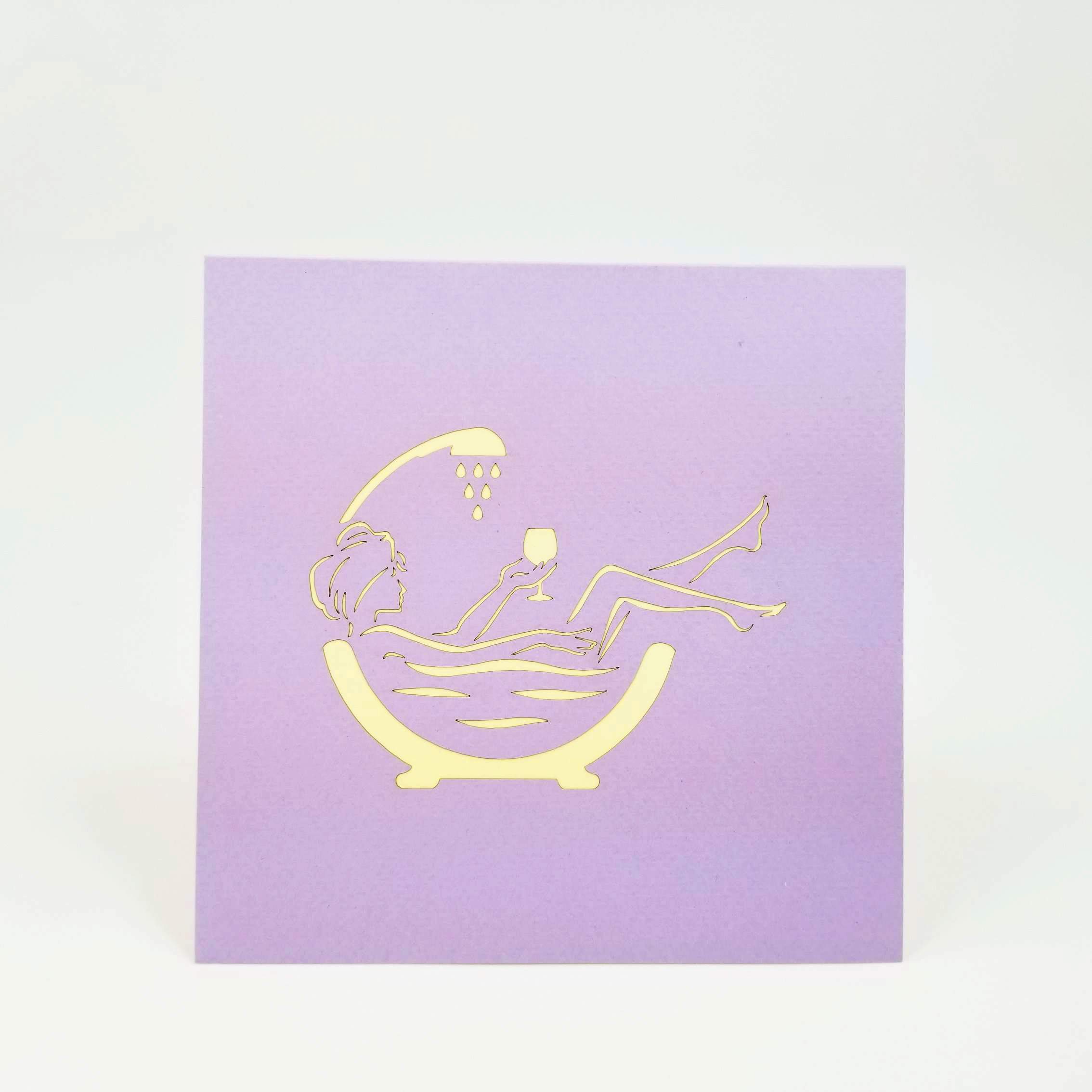 Lady Shower Pop Up Birthday Card - Funny 3D Greeting Card for Wife, Girlfriend, Best Friend | Perfect for Birthdays, Anniversaries & Special Occasions | Pop Card Express