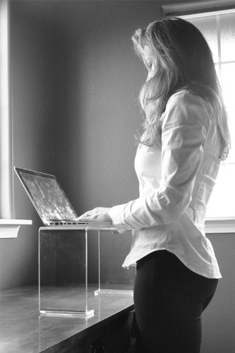 Adjustable Keyboard Stand for Standing Desk - Ergonomic Workstation Accessory for Office & Home Use | Improve Posture & Fitness While Working
