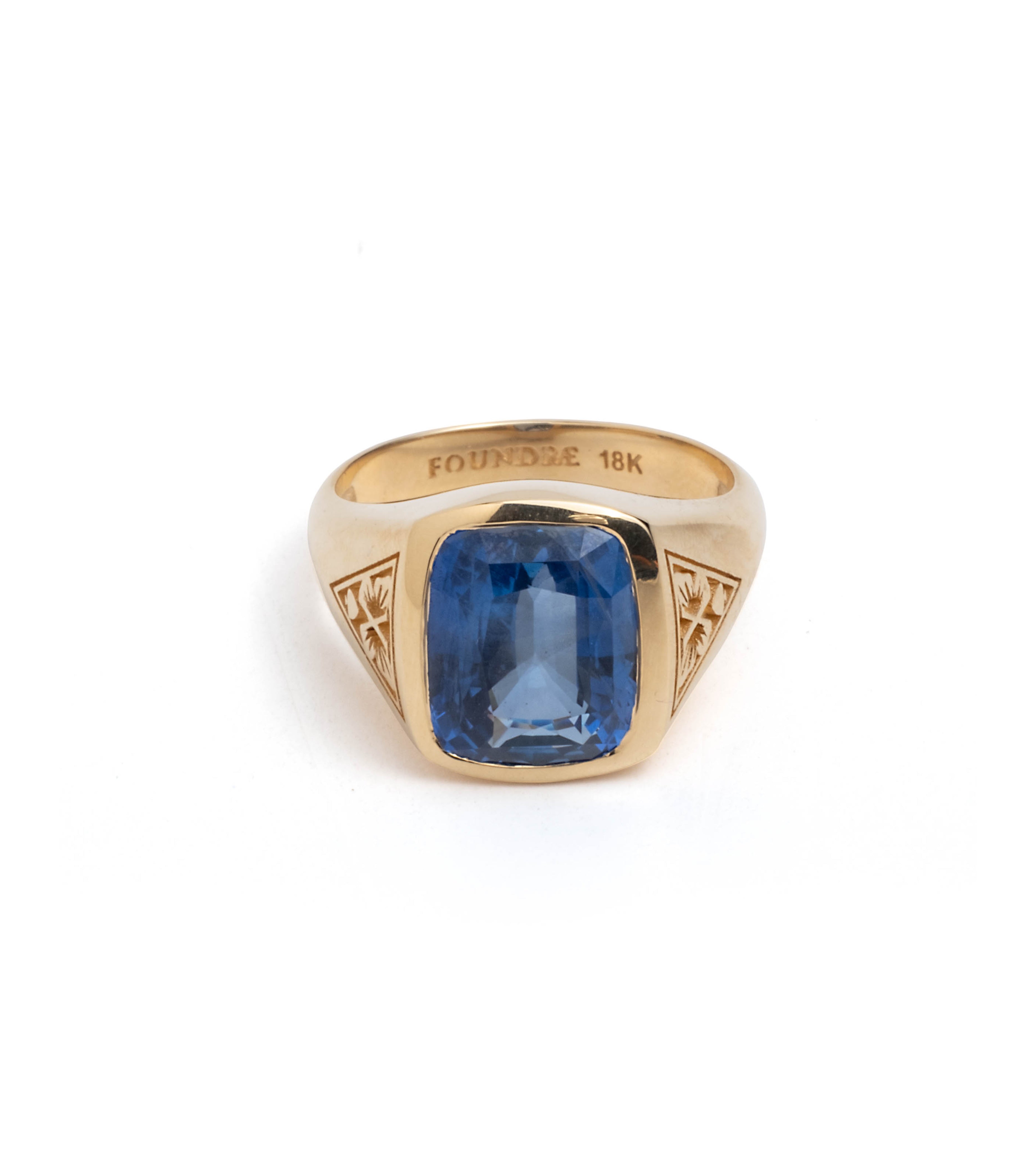 6.43ct Natural Blue Sapphire Ring - Unique Handcrafted Gemstone Jewelry for Women - Perfect for Engagement, Wedding & Special Occasions