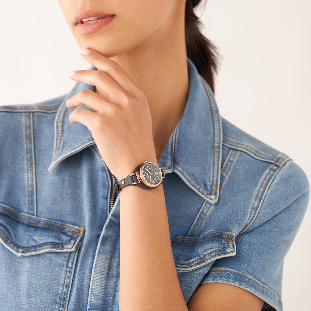 Fossil ES5212 Carlier Watch - Stylish Analog Watch for Men & Women | Perfect for Casual, Business & Everyday Wear