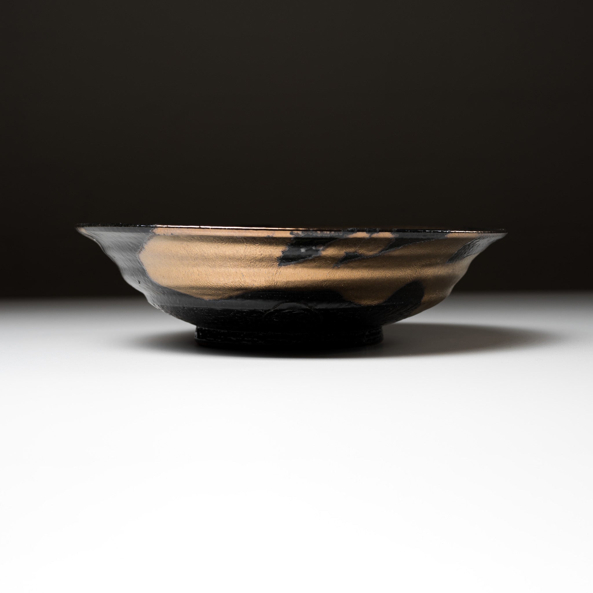 NINSHU 21cm Deep Plate - Zen Style Ceramic Bowl for Asian Cuisine, Soup, Salad & Rice | Perfect for Home Dining, Restaurants & Japanese Tea Ceremonies