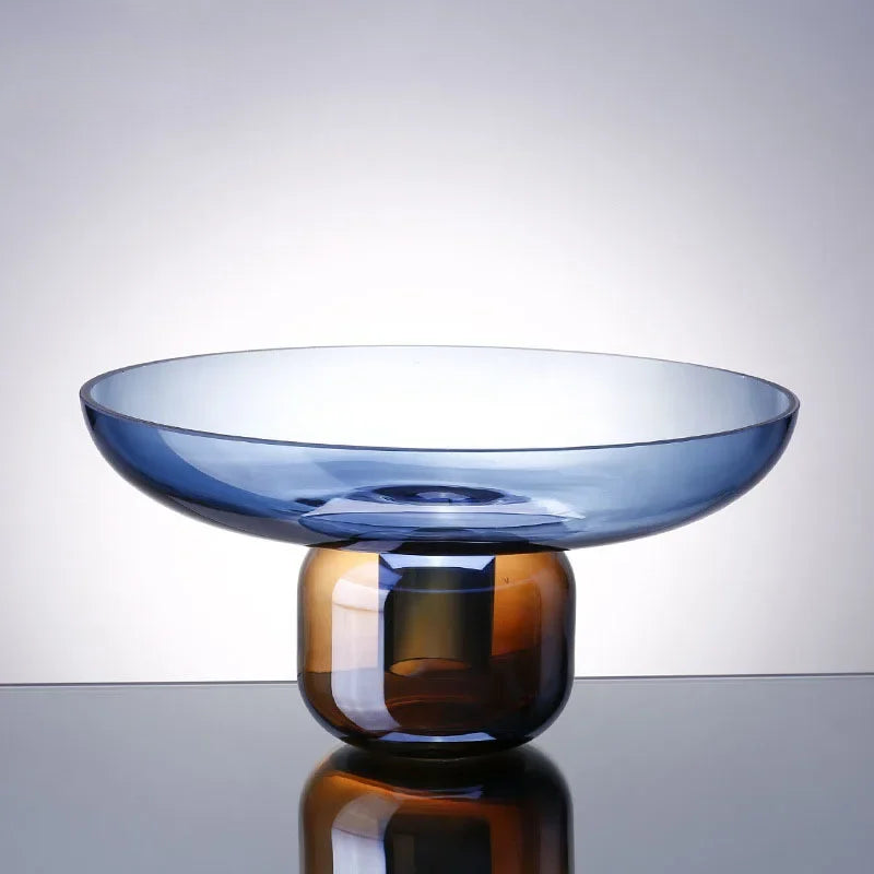Modern Minimalist Glass Vase - Elegant Home Decor for Centerpieces, Wedding Flowers & Tabletop Arrangements