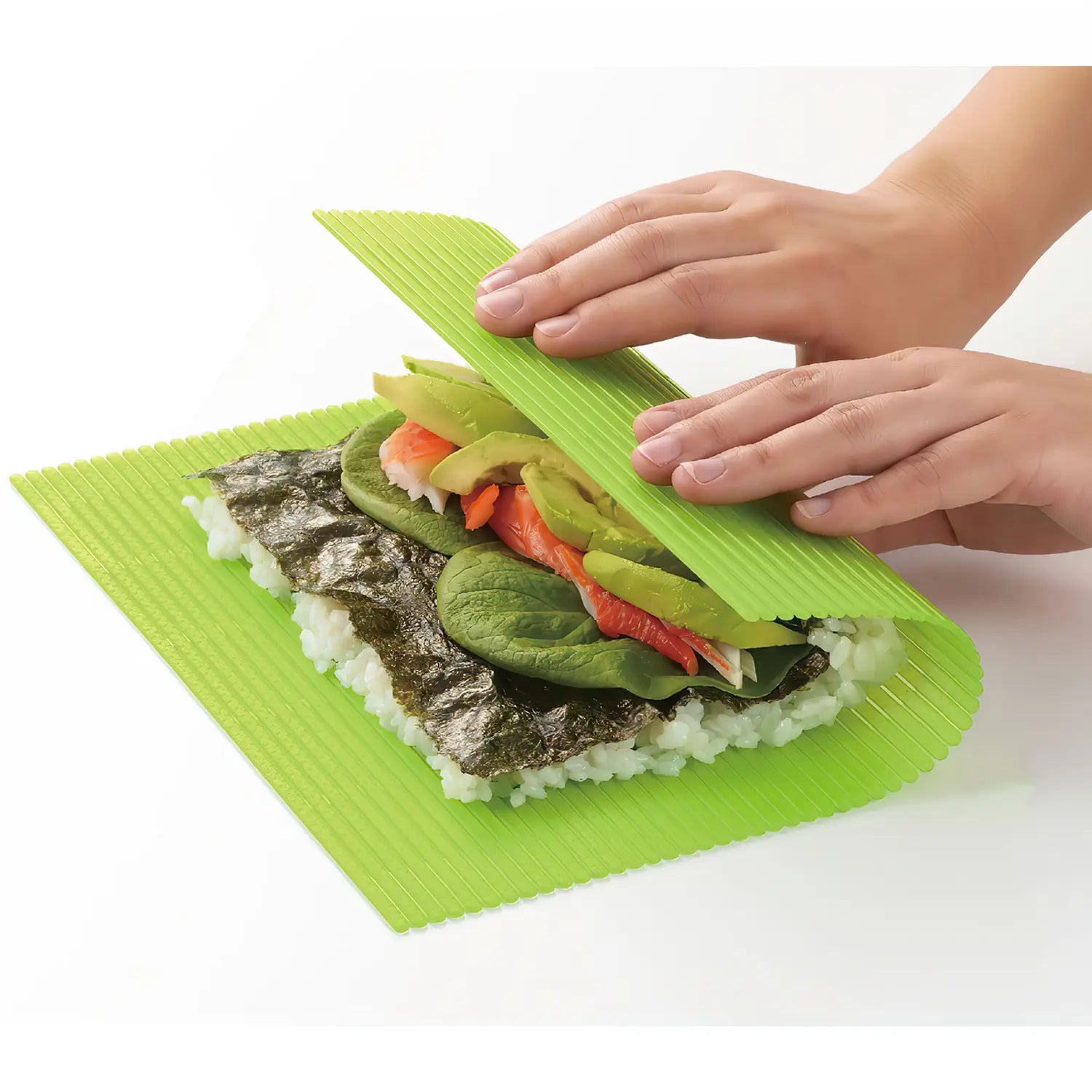 Premium Akebono Sushi Rolling Mat - BPA-Free Polypropylene Sushi Maker Kit for Homemade Sushi, Pasta & Desserts | Perfect for Japanese Cuisine, Meal Prep & Party Cooking