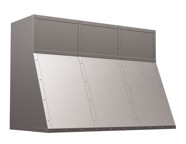 Premium RHM Custom Stainless Steel Range Hood H11 - Modern Kitchen Ventilation for Luisa Style Kitchens | Perfect for Home Chefs & Open Concept Living Spaces