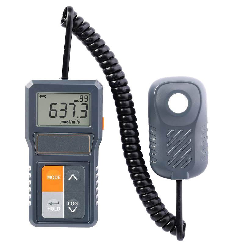 Detachable Full Spectrum PAR Meter - Accurate Photosynthetically Active Radiation Measurement for Hydroponics, Greenhouse & Indoor Plant Growth