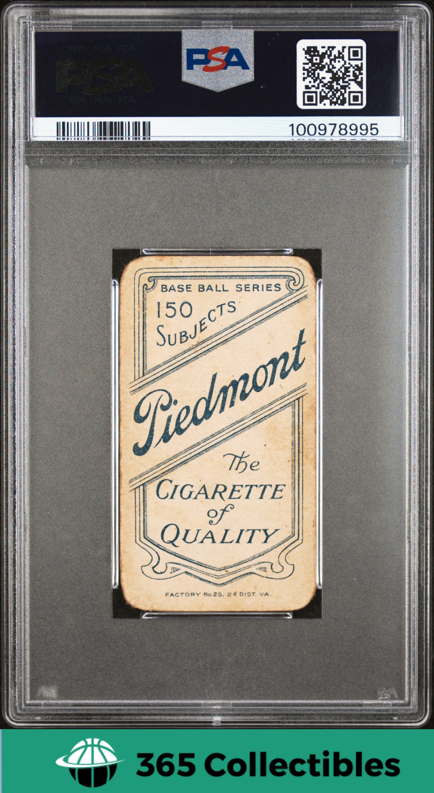 1909 T206 Piedmont 150 Tobacco Baseball Card - Tim Jordan Brooklyn Portrait #1 | Rare Vintage Collectible for Sports Memorabilia & Card Showcases