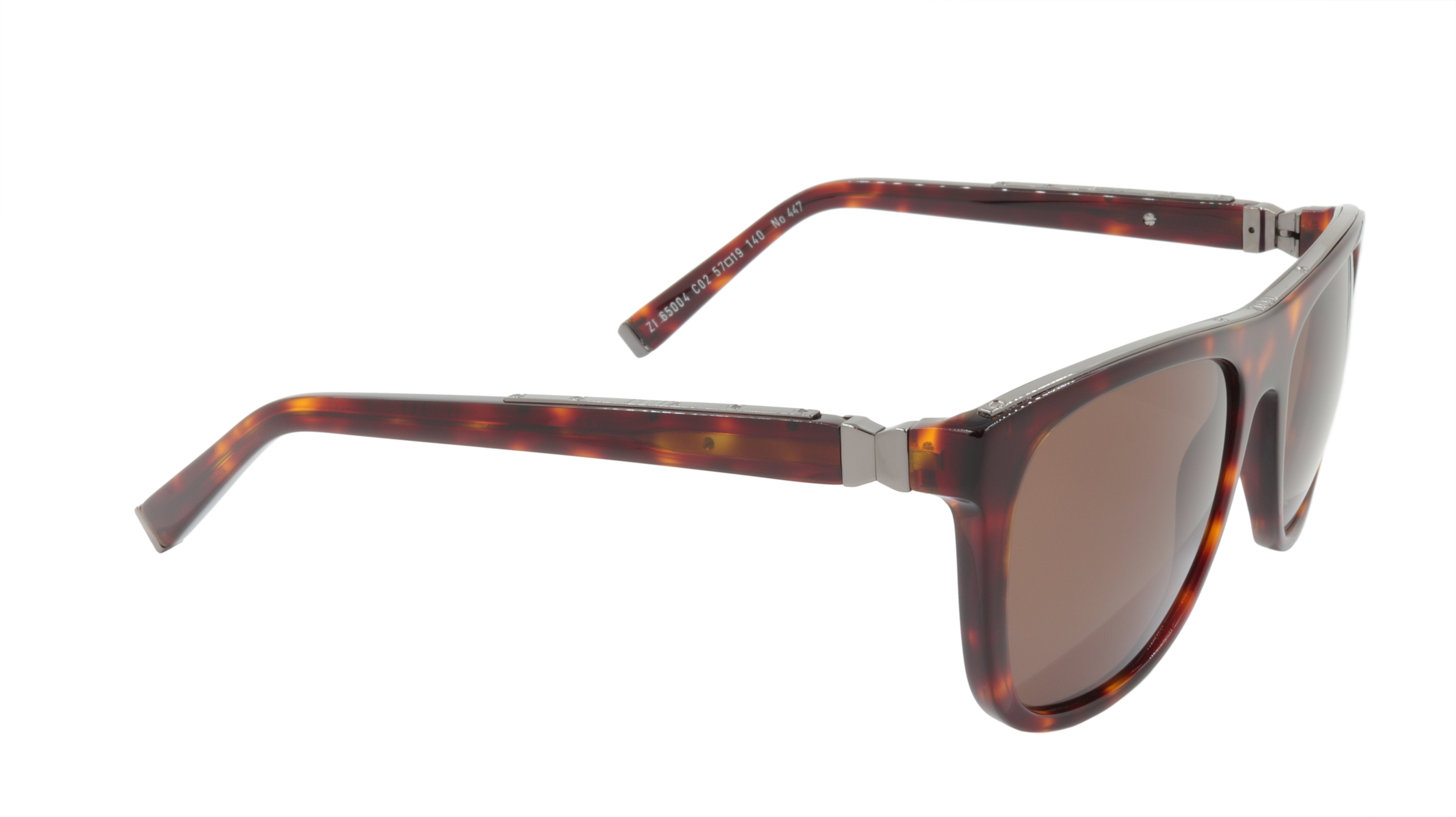 ZILLI Titanium Acetate Polarized Sunglasses - Handmade in France - Model ZI 65004 C02 - UV Protection for Driving, Travel & Outdoor Activities
