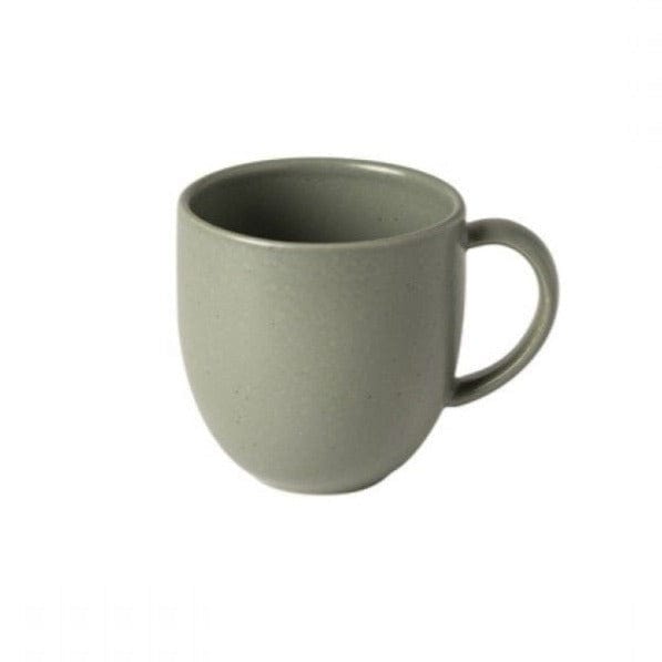 Casafina Pacifica Coffee Mug - 12oz Ceramic Cup with Handle, Multiple Colors (Blue, Green, Red) - Perfect for Home, Office & Gifts