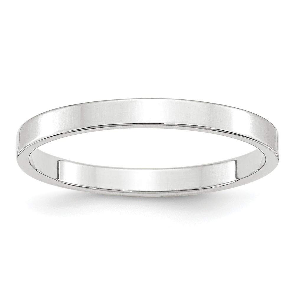 14K Gold Flat Band Ring for Women - White Gold, Yellow Gold, Rose Gold - Sizes 2-10 & Widths 2mm-12mm - Elegant Wedding, Engagement, Anniversary Jewelry Gift